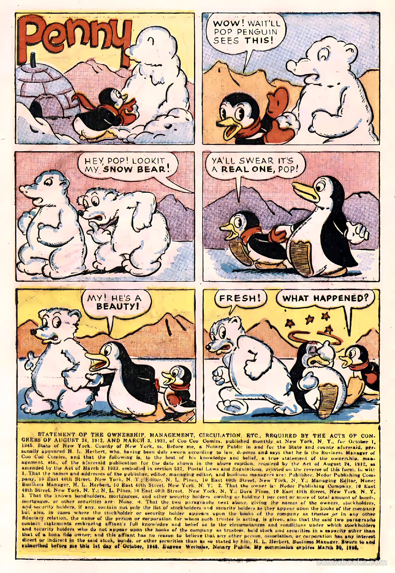 Coo Coo Comics #22 (1946) — page 42 of 52