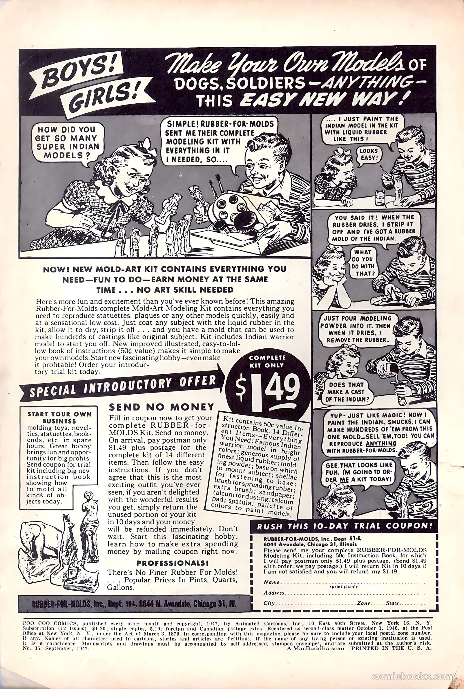 Coo Coo Comics #35 (1947) — page 3 of 53