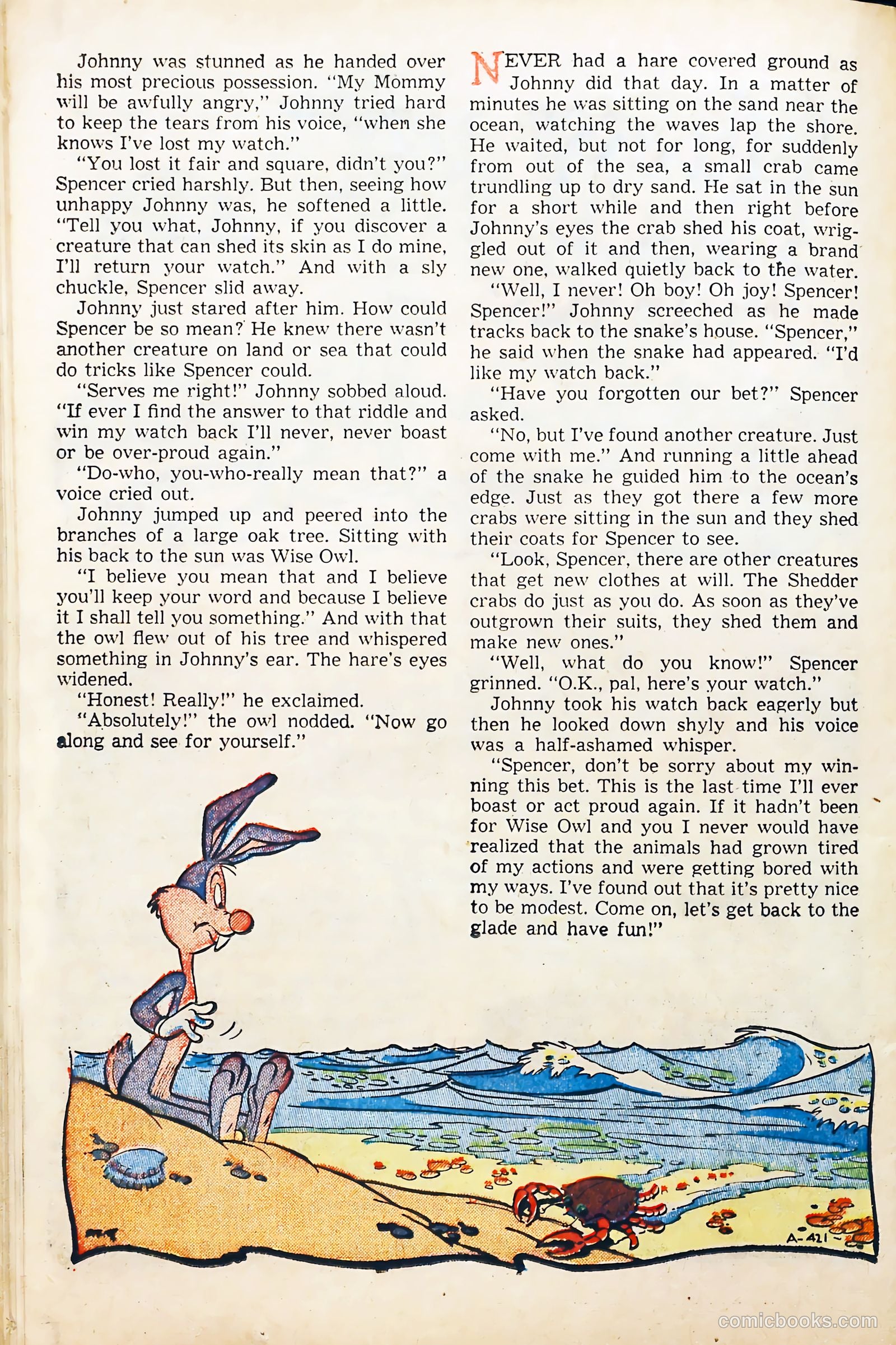 Coo Coo Comics #43 (1949) — page 36 of 55