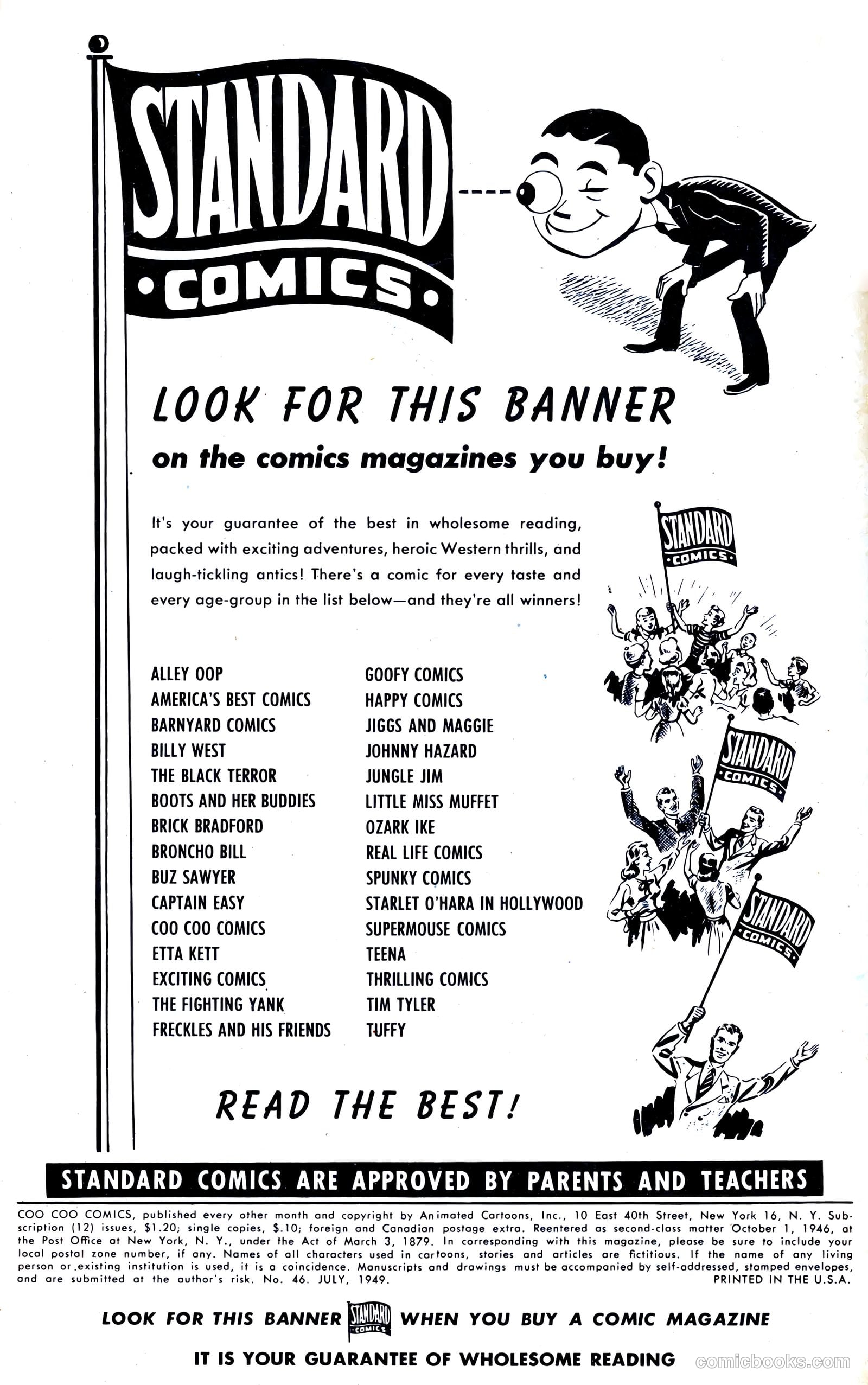 Coo Coo Comics #46 (1949) — page 2 of 36