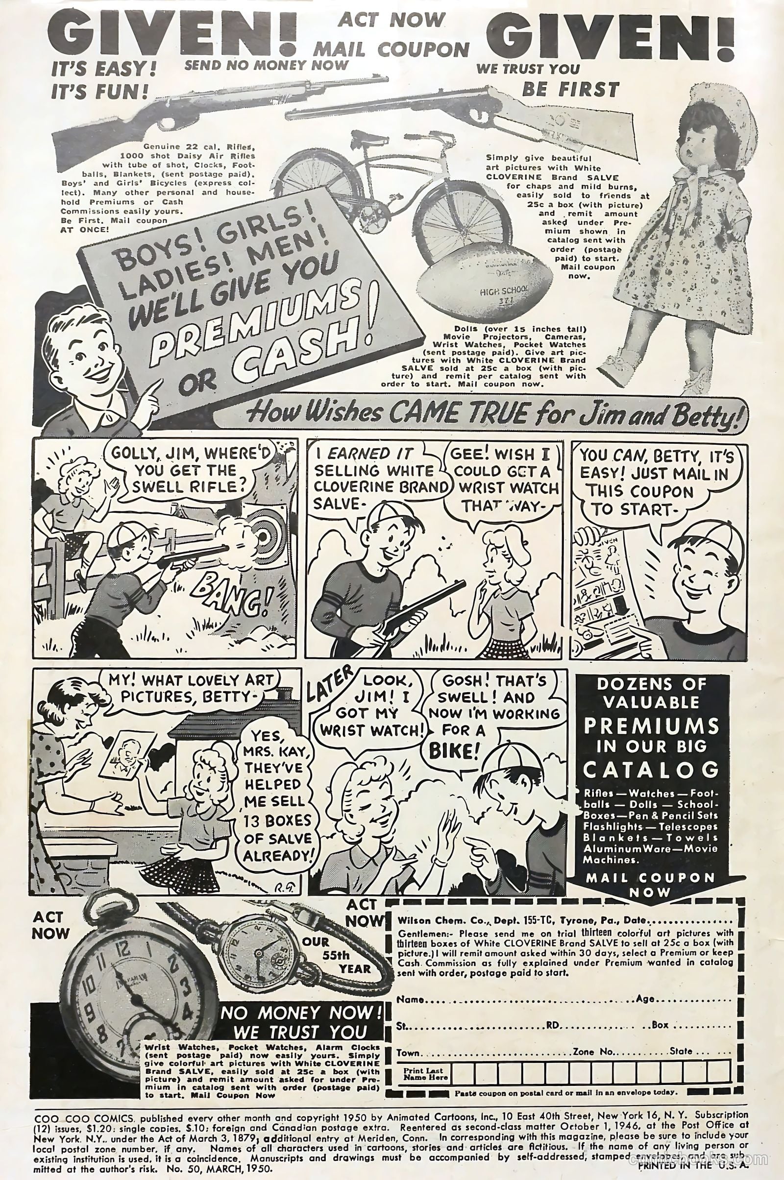Coo Coo Comics #50 (1950) — page 2 of 36