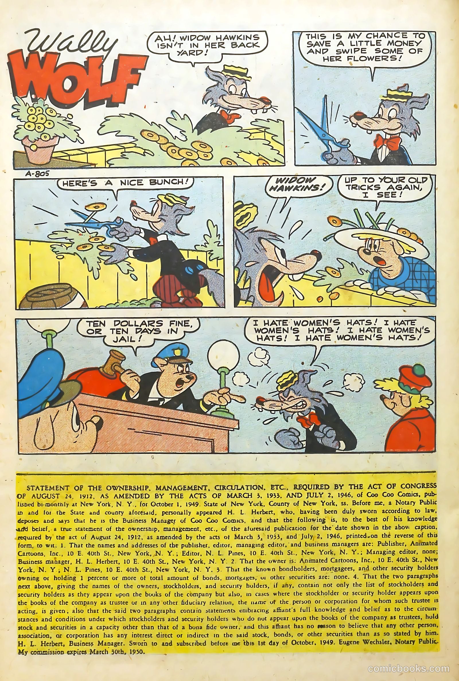 Coo Coo Comics #50 (1950) — page 26 of 36