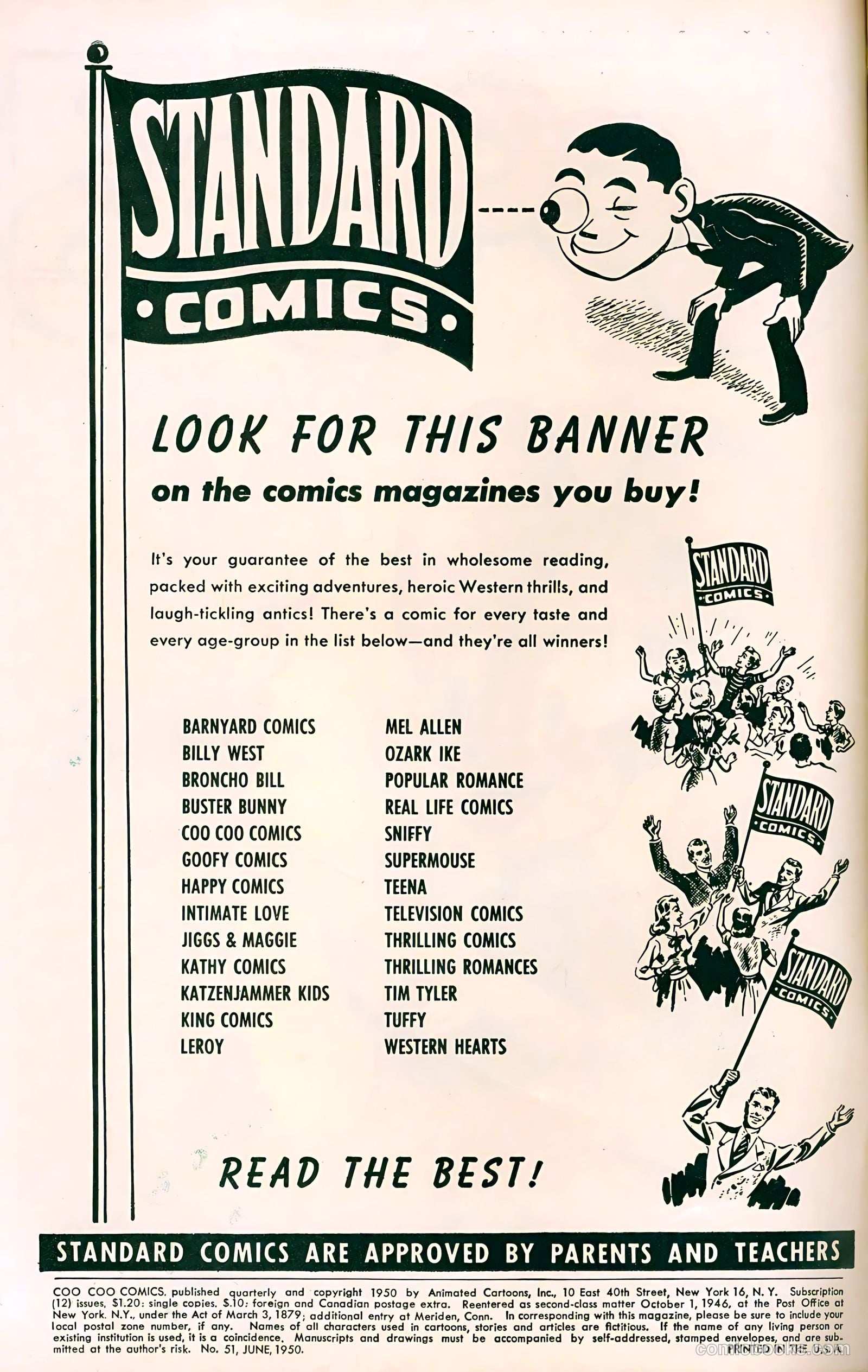 Coo Coo Comics #51 (1950) — page 2 of 36