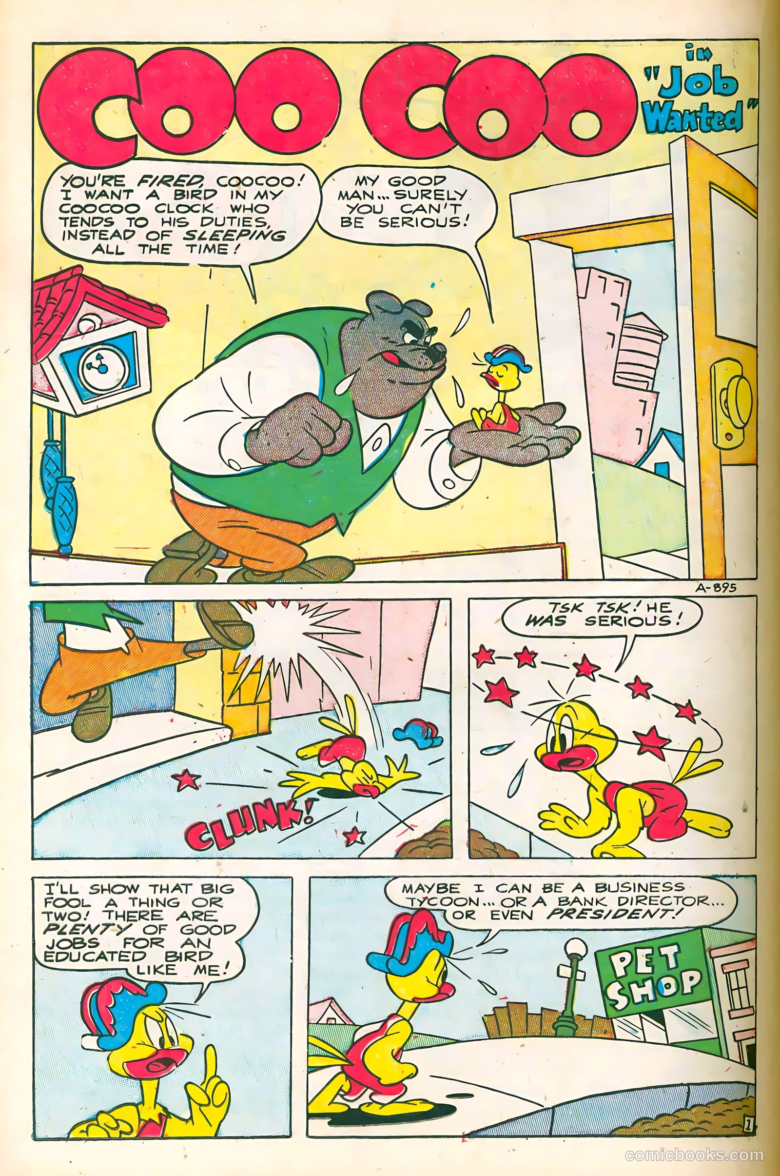 Coo Coo Comics #51 (1950) — page 18 of 36