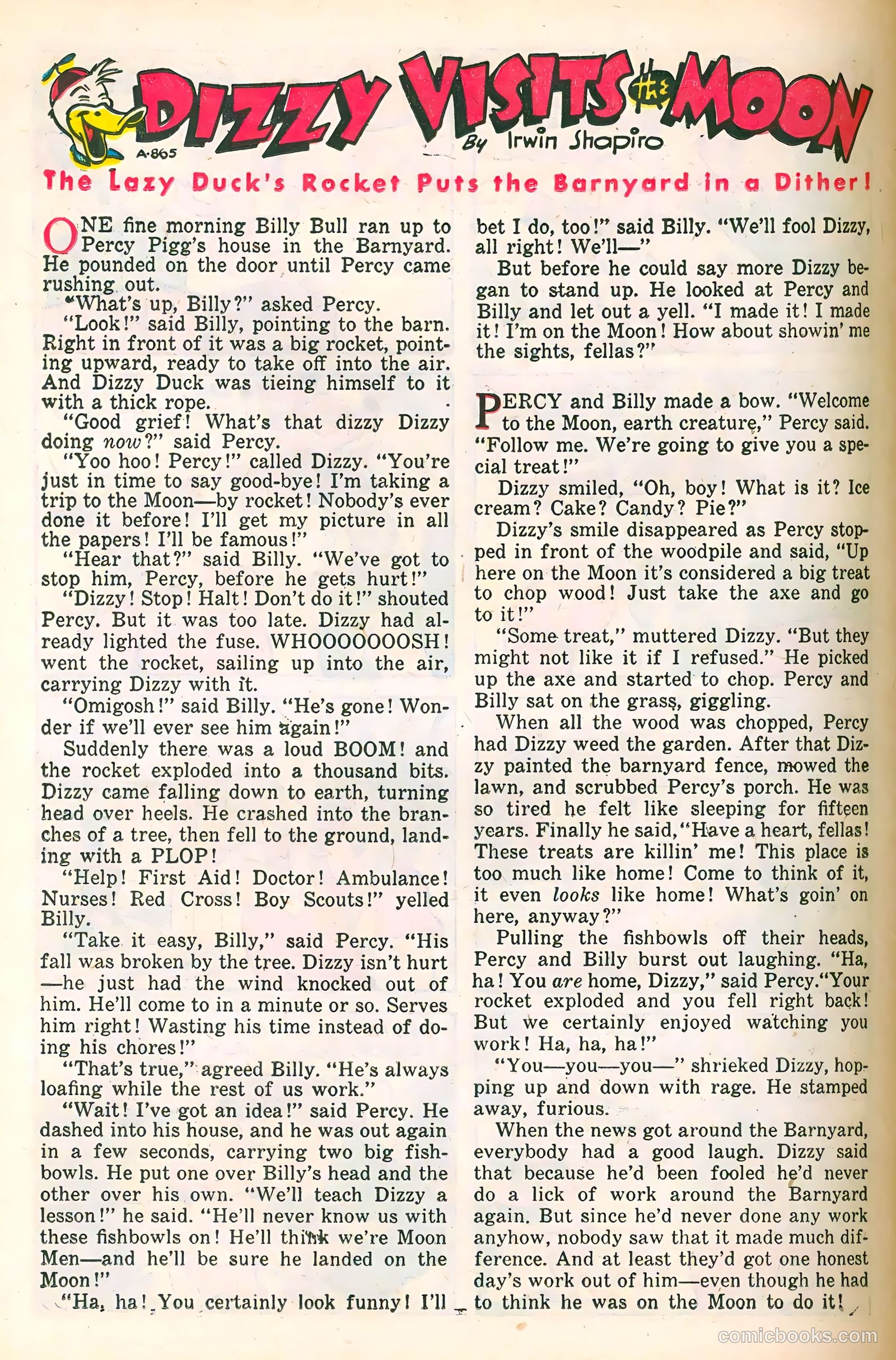 Coo Coo Comics #51 (1950) — page 26 of 36