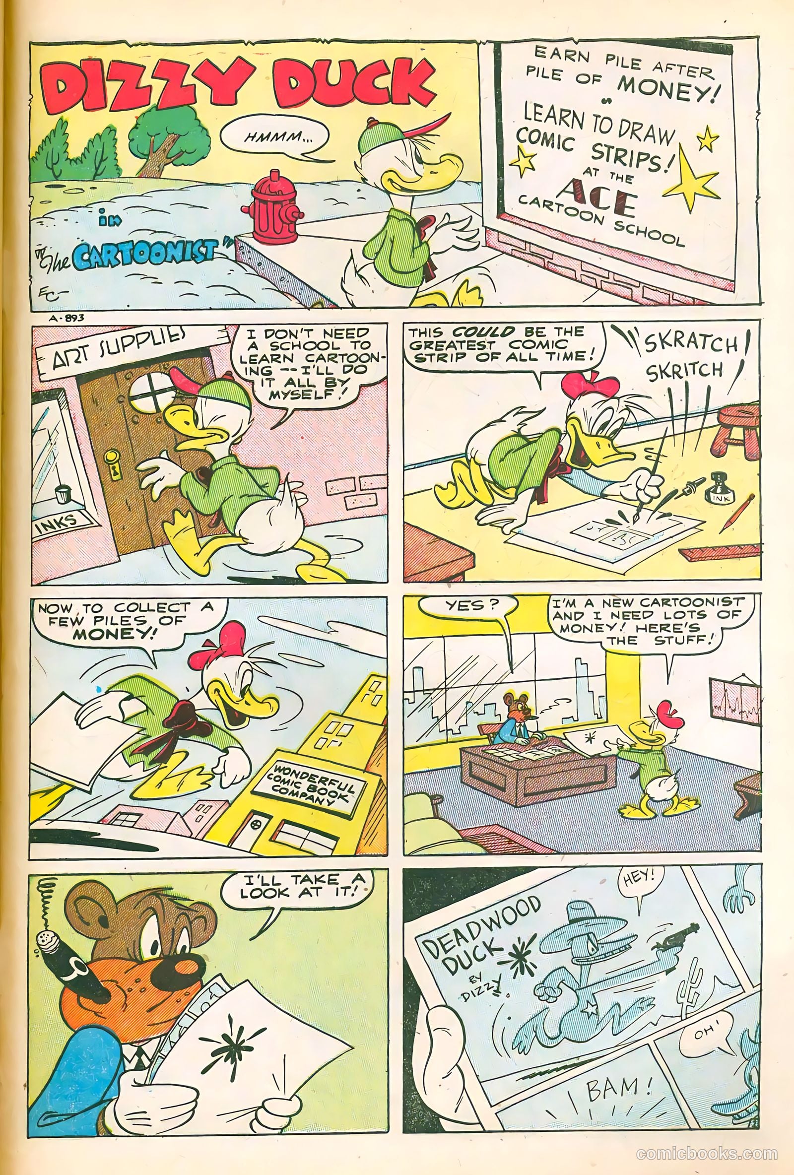 Coo Coo Comics #51 (1950) — page 33 of 36
