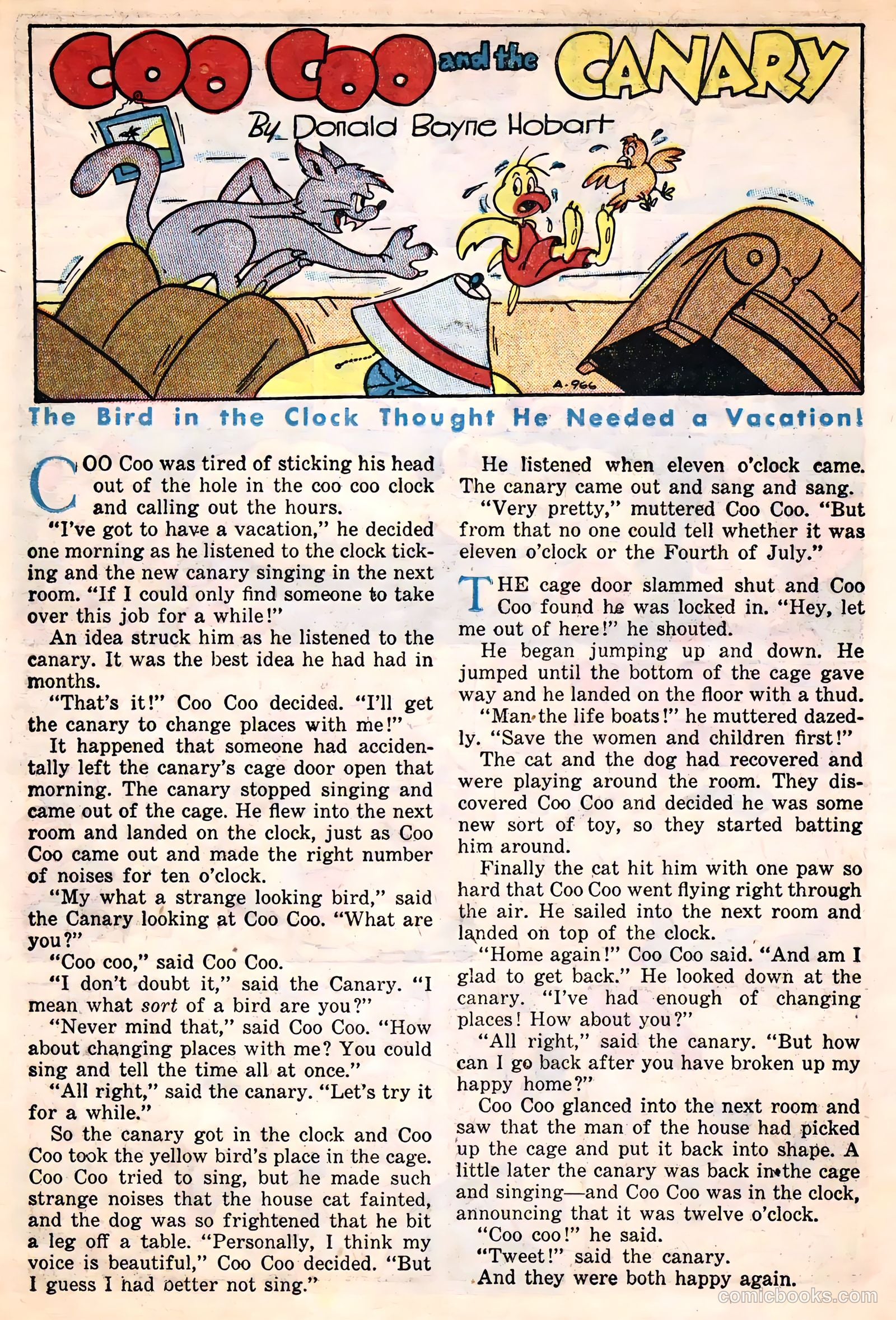 Coo Coo Comics #52 (1950) — page 14 of 36