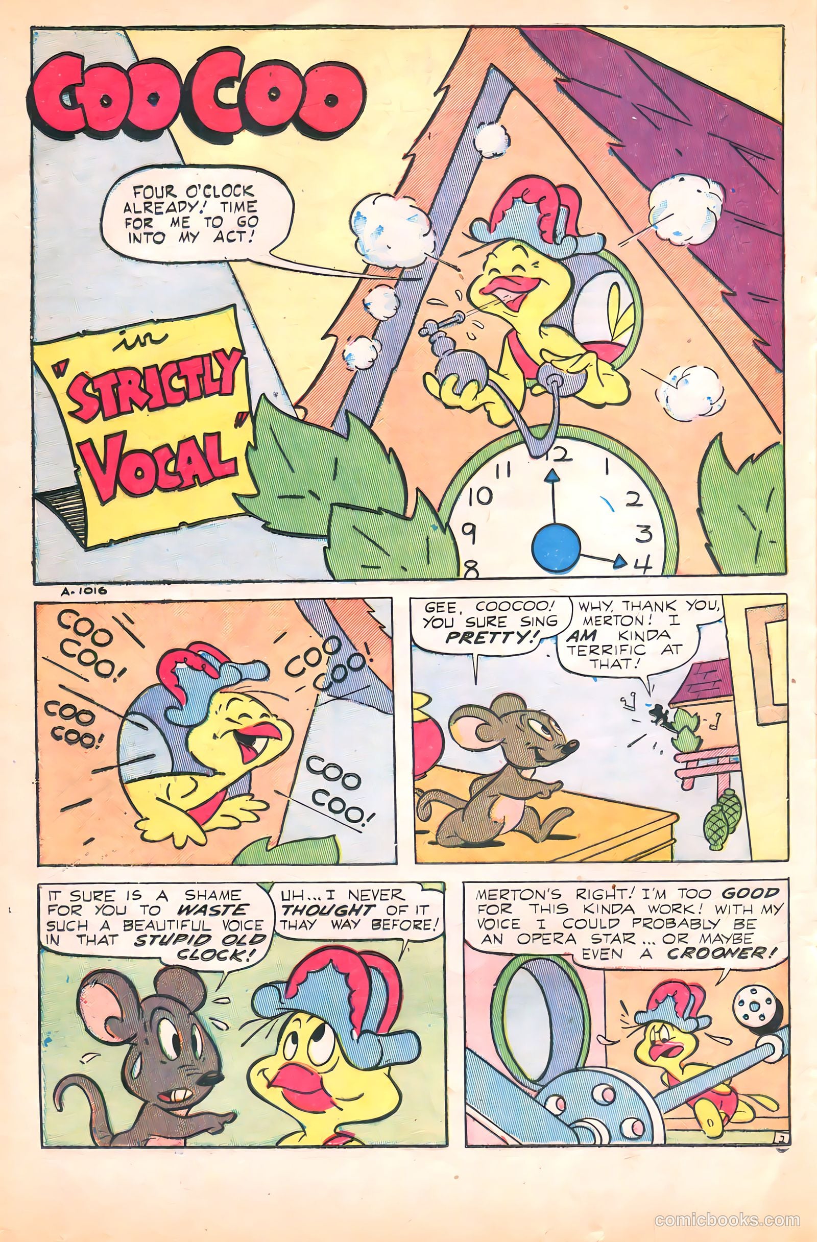Coo Coo Comics #53 (1950) — page 16 of 36
