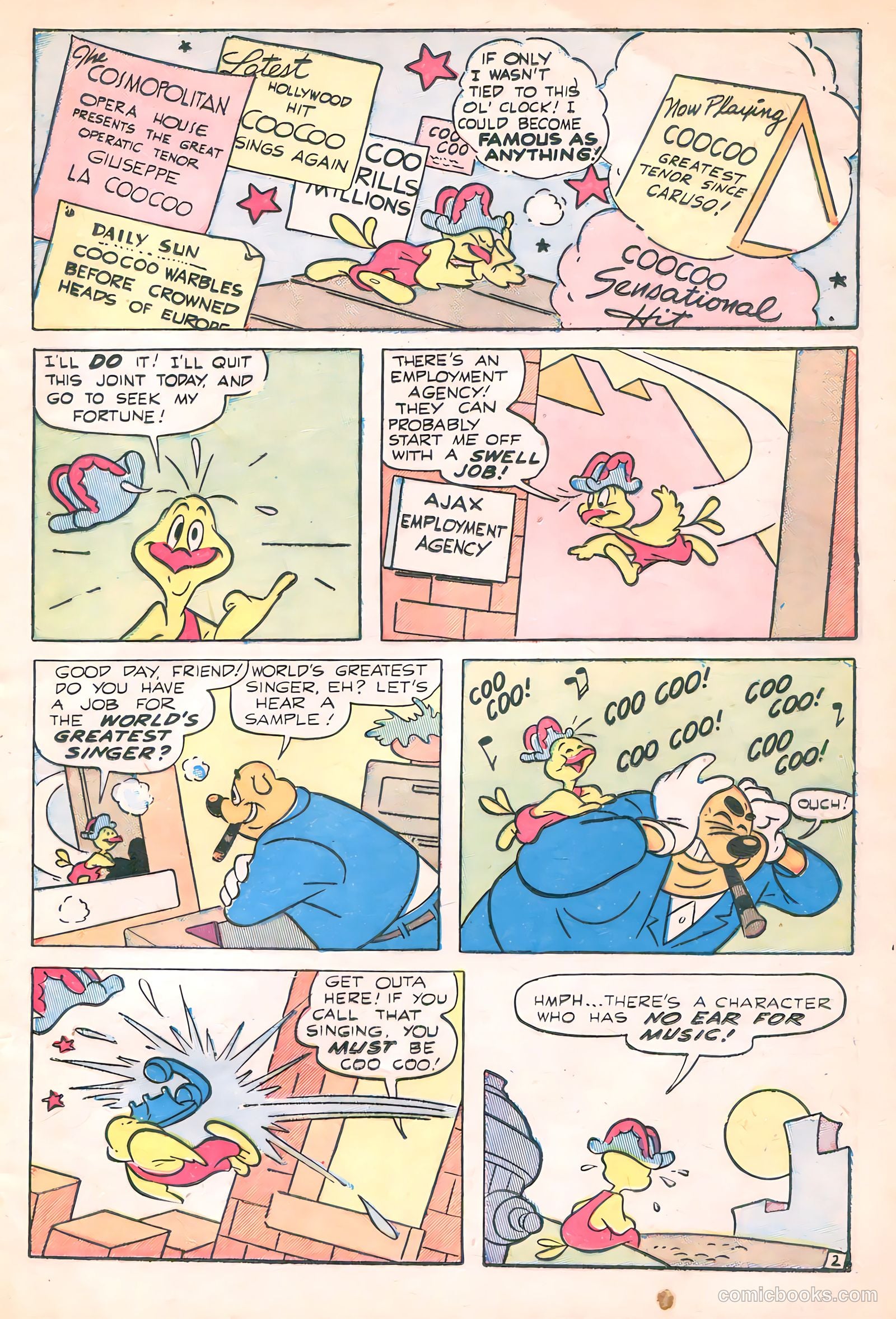 Coo Coo Comics #53 (1950) — page 17 of 36
