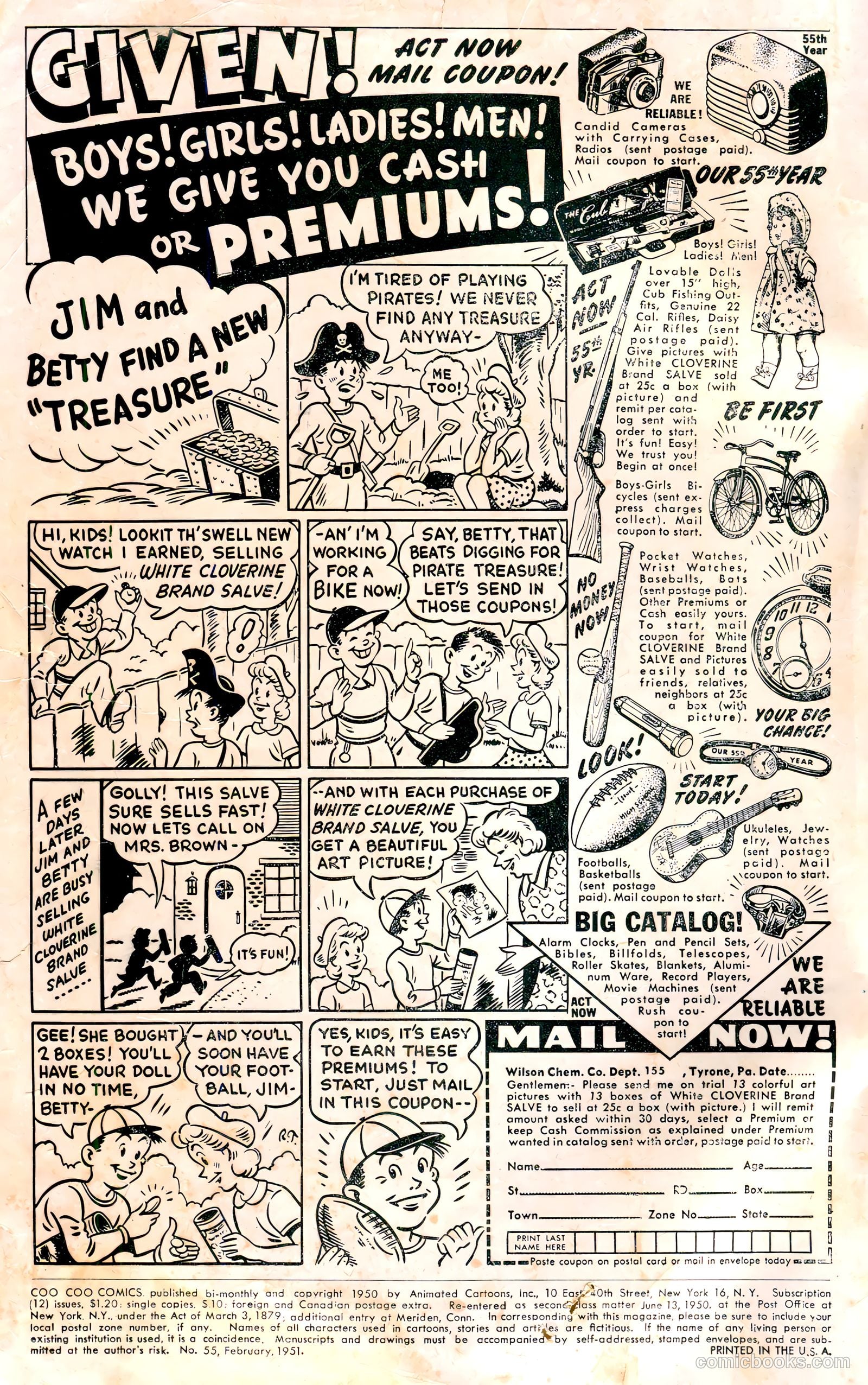 Coo Coo Comics #55 (1951) — page 2 of 36