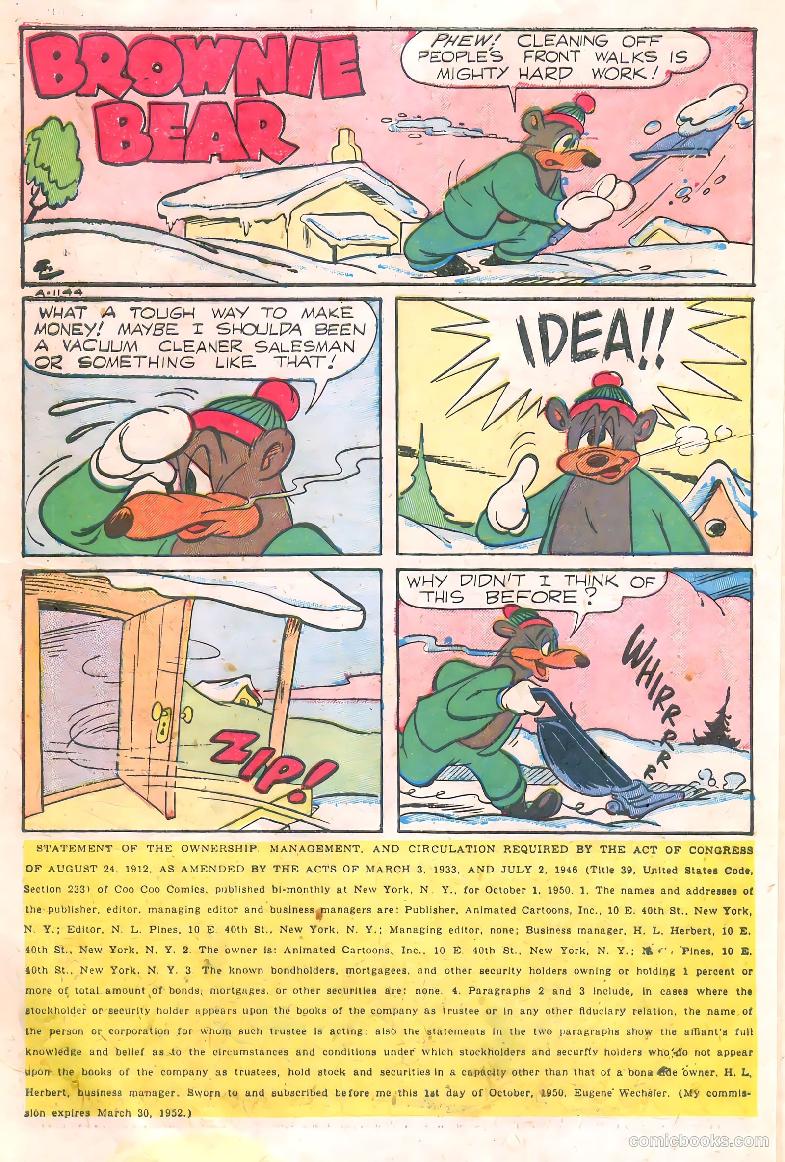 Coo Coo Comics #55 (1951) — page 28 of 36