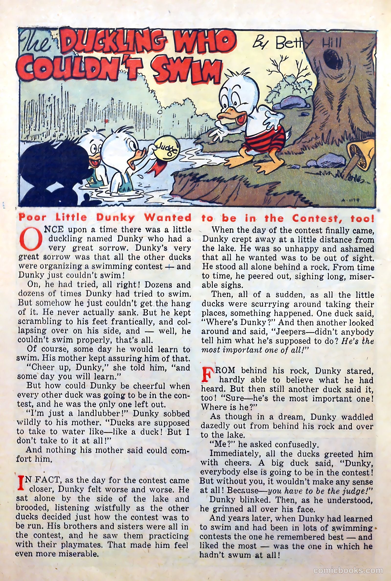 Coo Coo Comics #56 (1951) — page 32 of 37