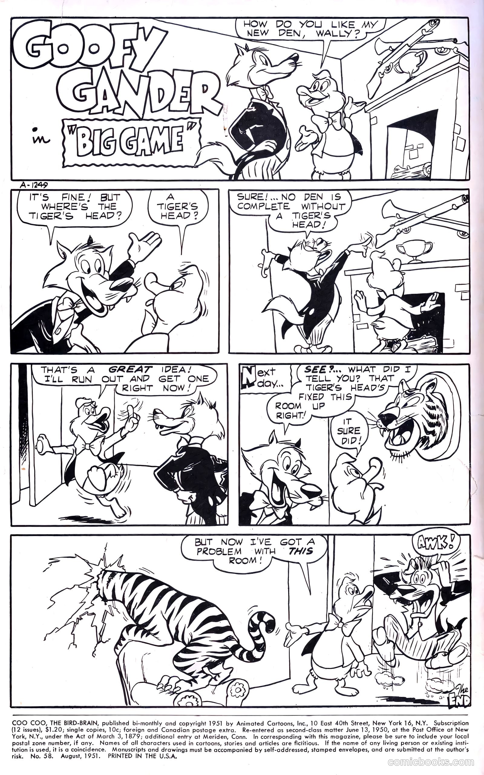 Coo Coo, the Bird Brain #58 (1951) — page 2 of 36