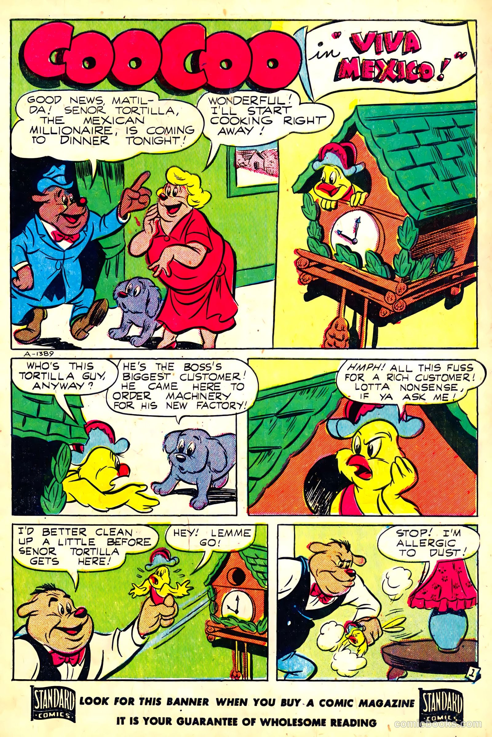 Coo Coo, the Bird Brain #58 (1951) — page 3 of 36