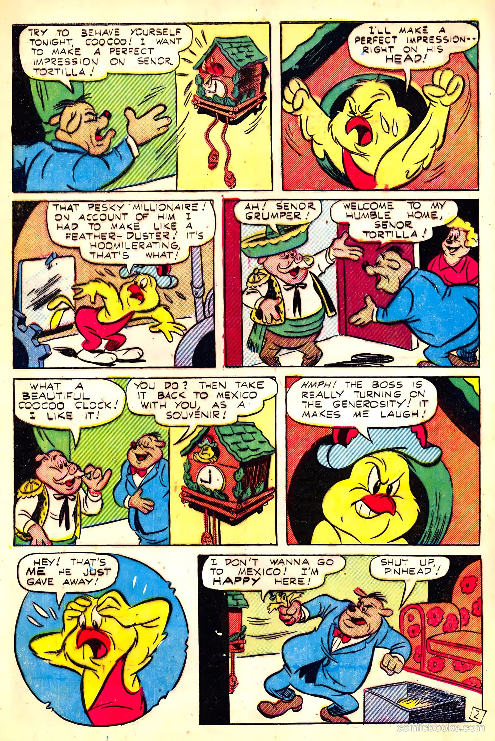 Coo Coo, the Bird Brain #58 (1951) — page 4 of 36