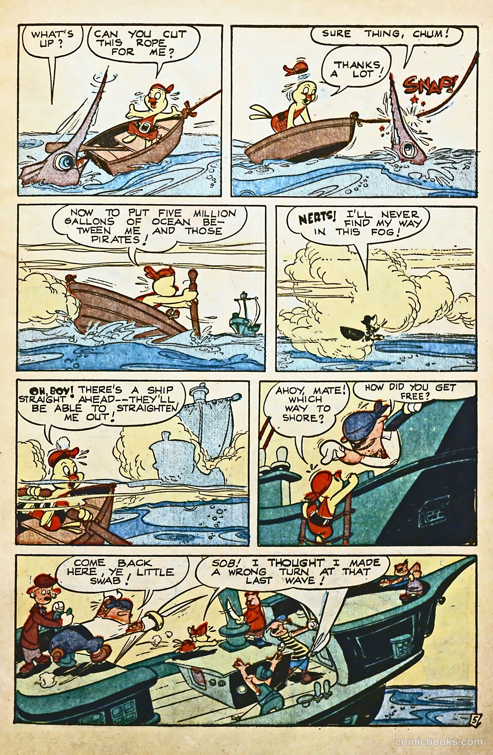 Coo Coo, the Bird Brain #59 (1951) — page 7 of 36