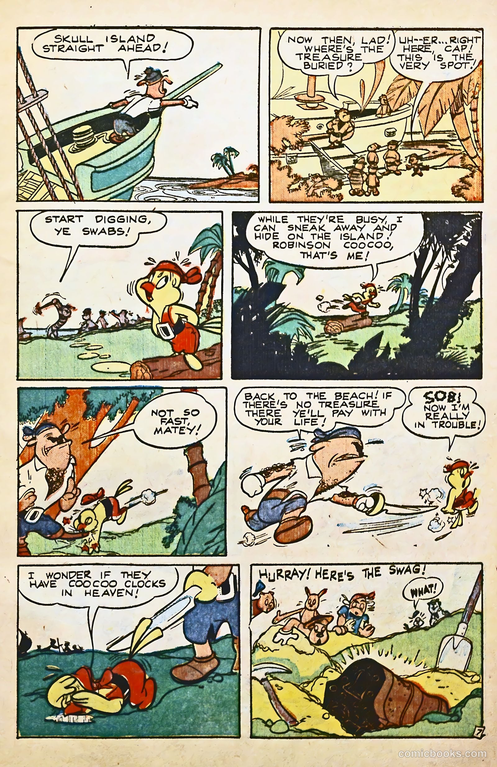 Coo Coo, the Bird Brain #59 (1951) — page 9 of 36
