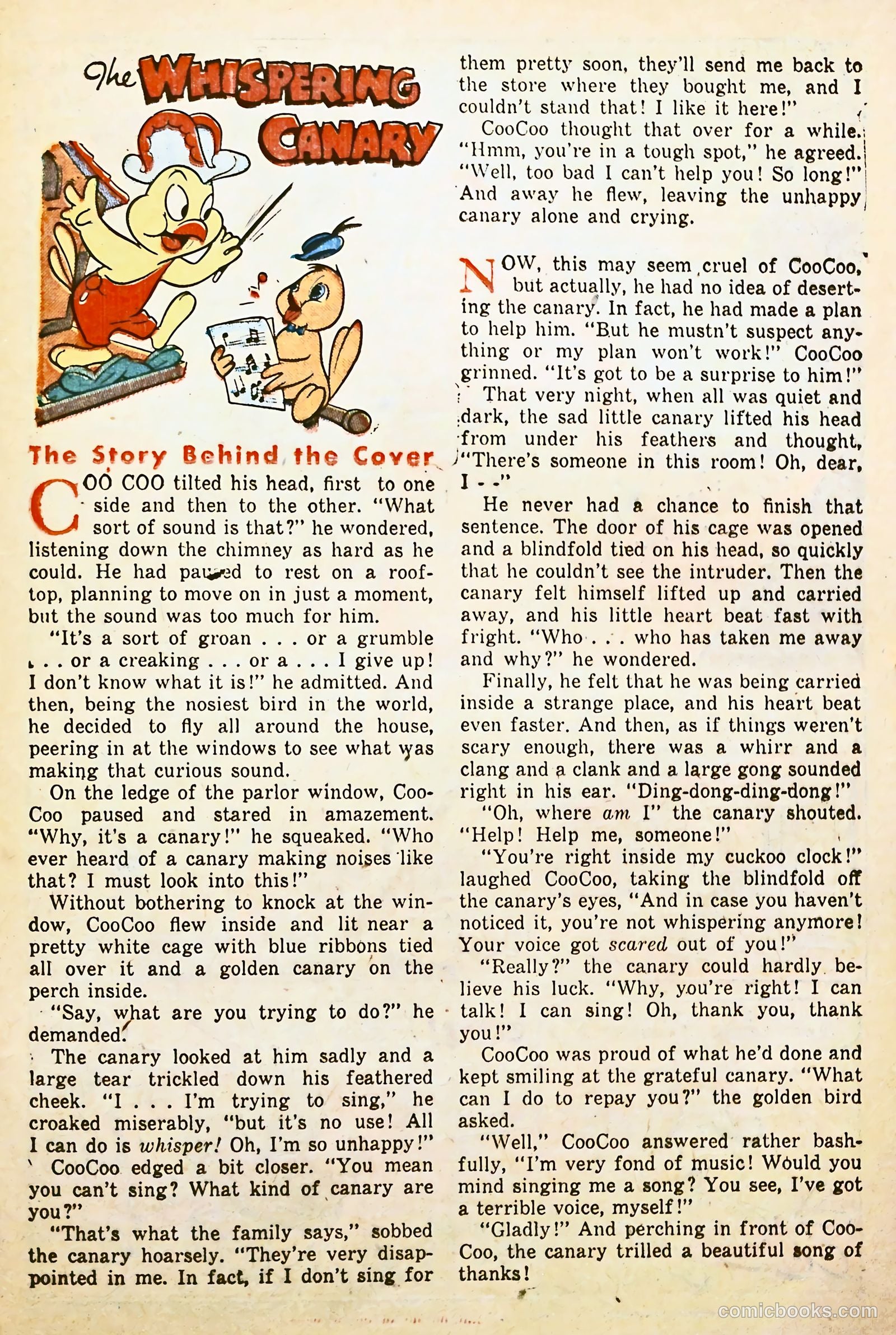 Coo Coo, the Bird Brain #59 (1951) — page 21 of 36