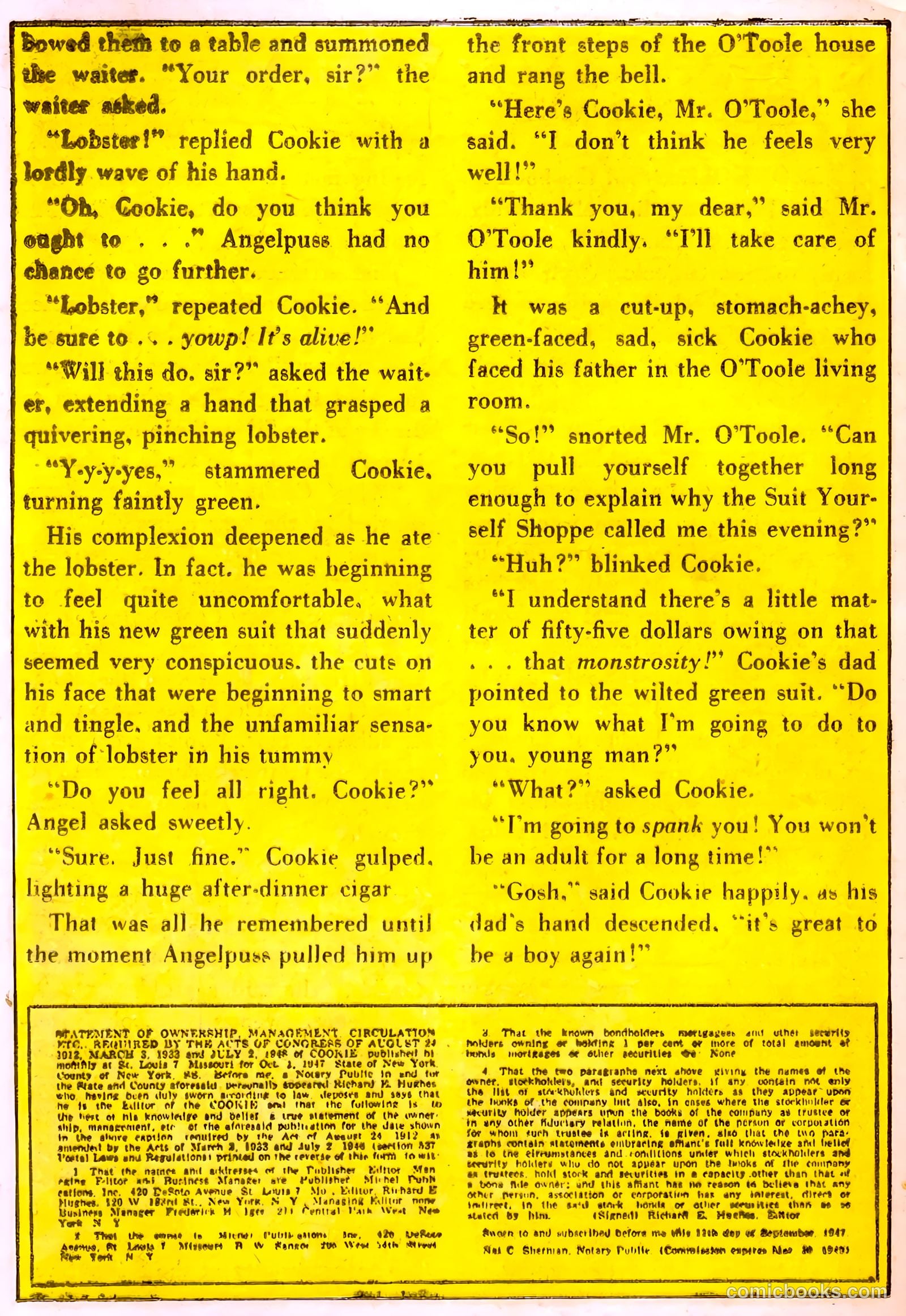 Cookie #11 (1948) — page 36 of 52