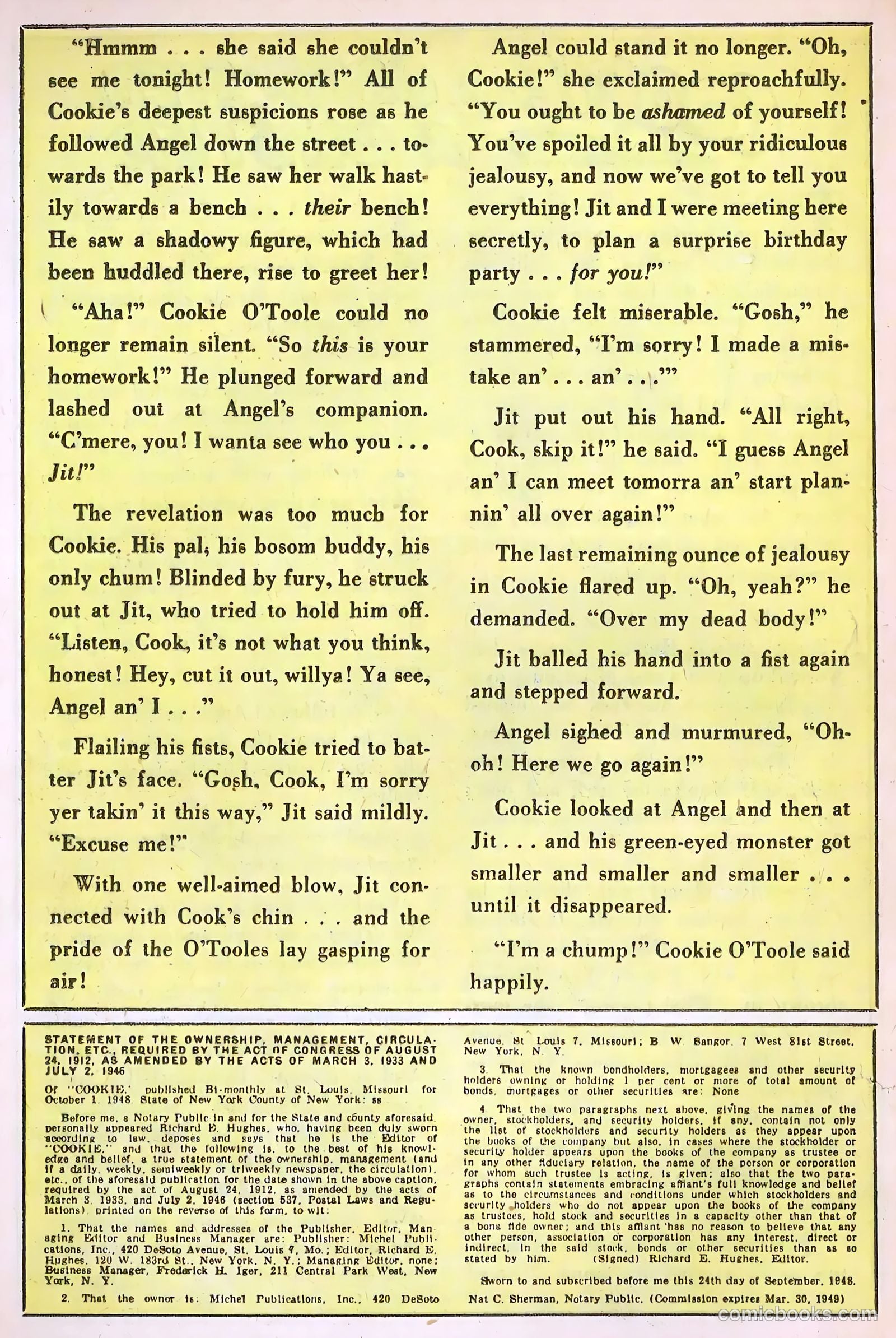 Cookie #17 (1949) — page 28 of 52