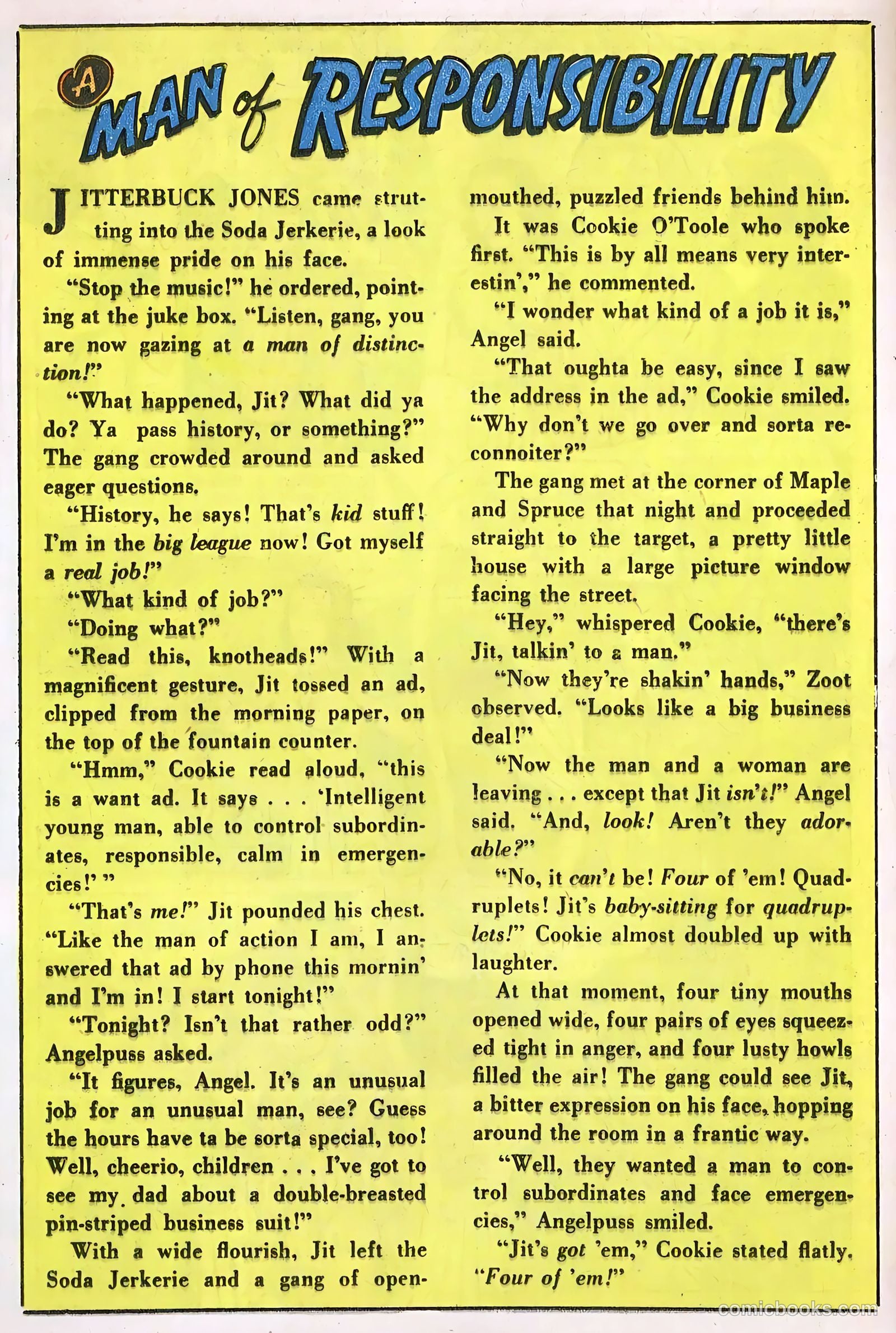 Cookie #18 (1949) — page 16 of 52