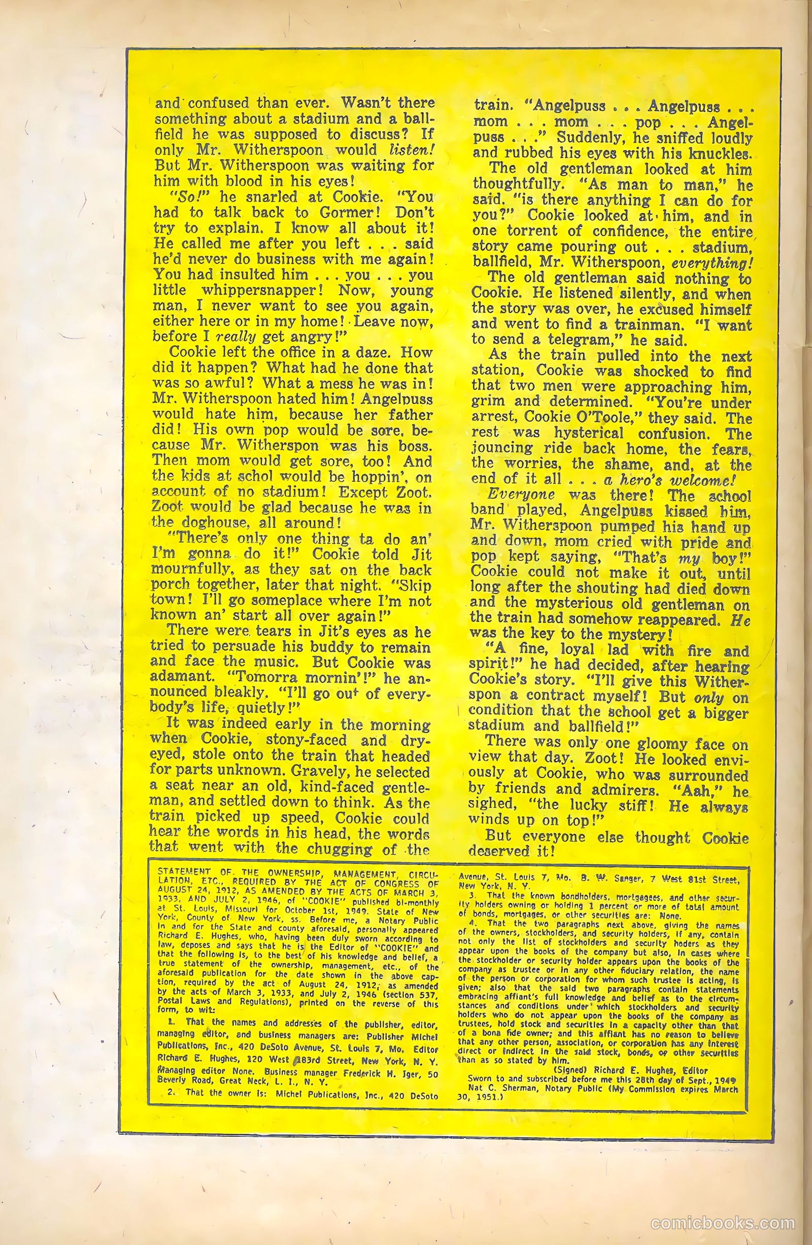 Cookie #23 (1950) — page 36 of 52