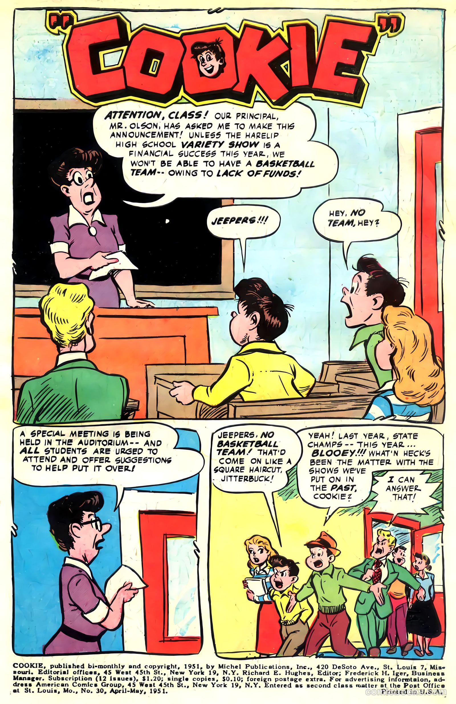 Cookie #30 (1951) — page 3 of 52