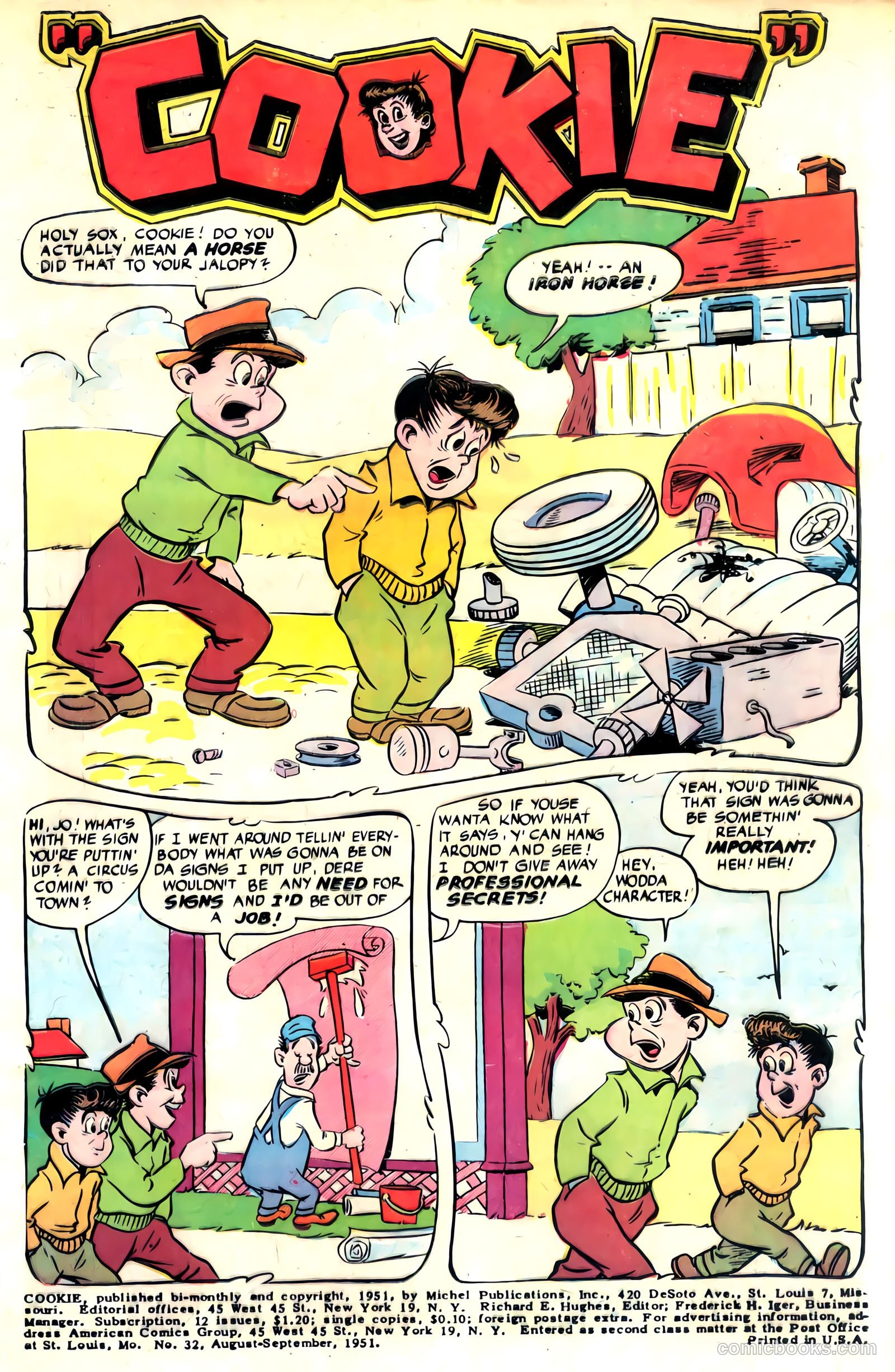Cookie #32 (1951) — page 3 of 52