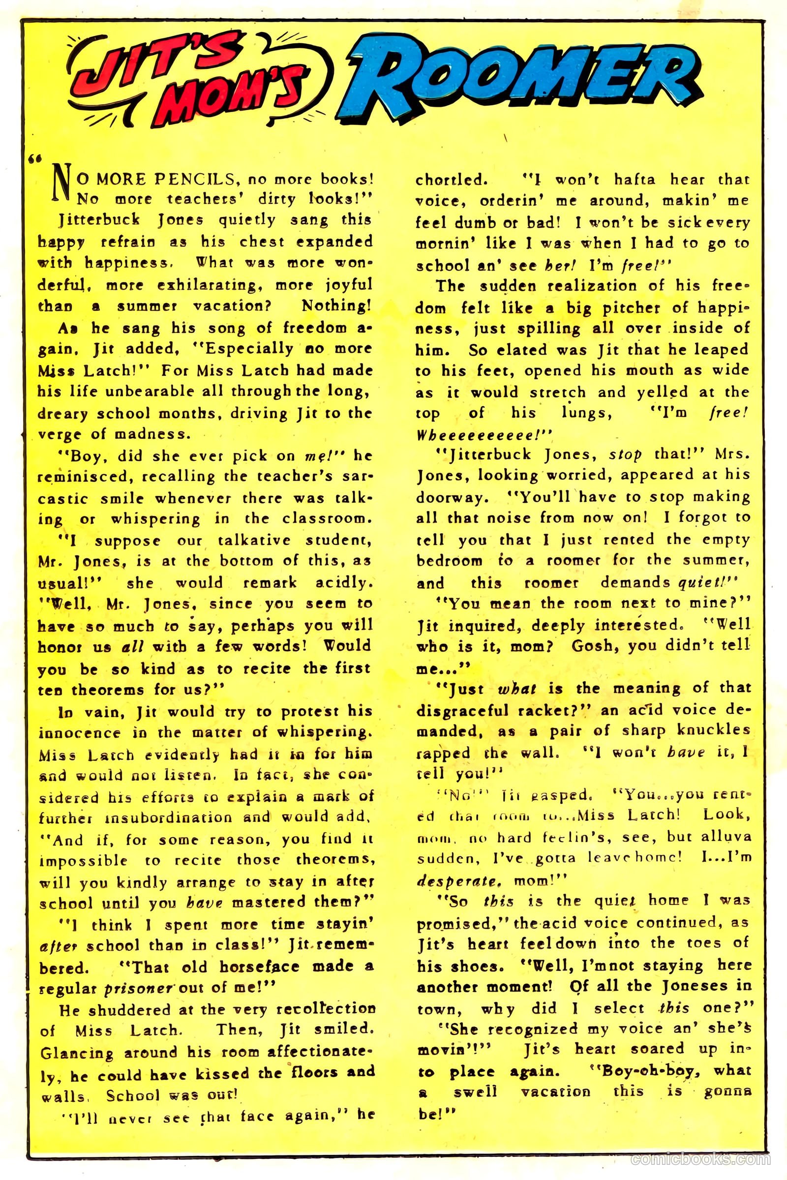 Cookie #32 (1951) — page 16 of 52