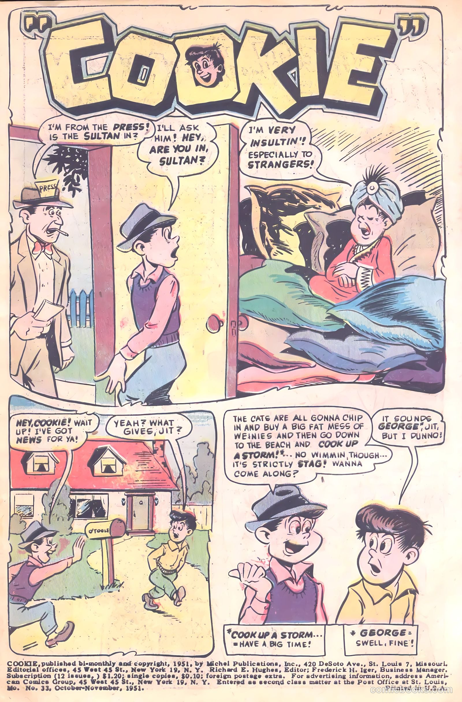 Cookie #33 (1951) — page 3 of 52