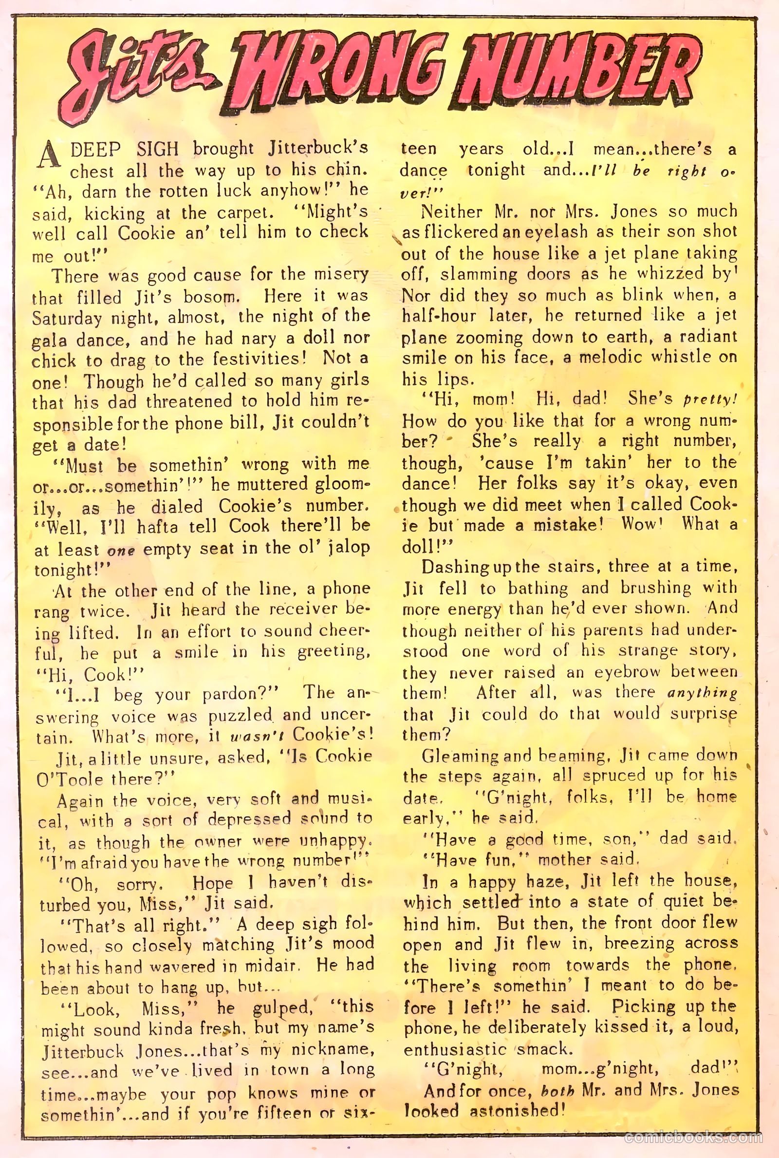 Cookie #33 (1951) — page 16 of 52