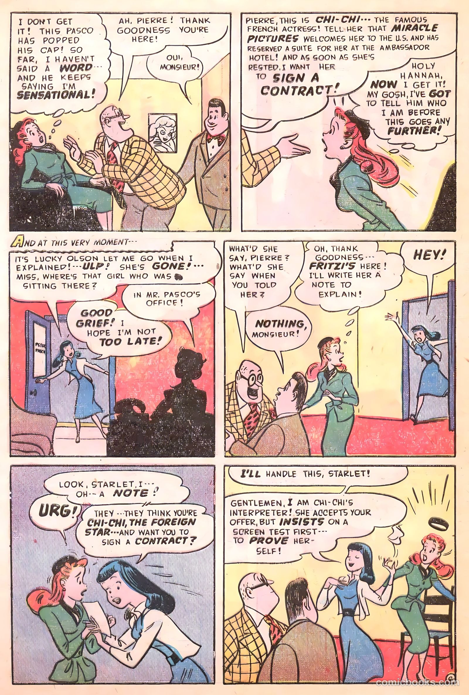 Cookie #33 (1951) — page 46 of 52
