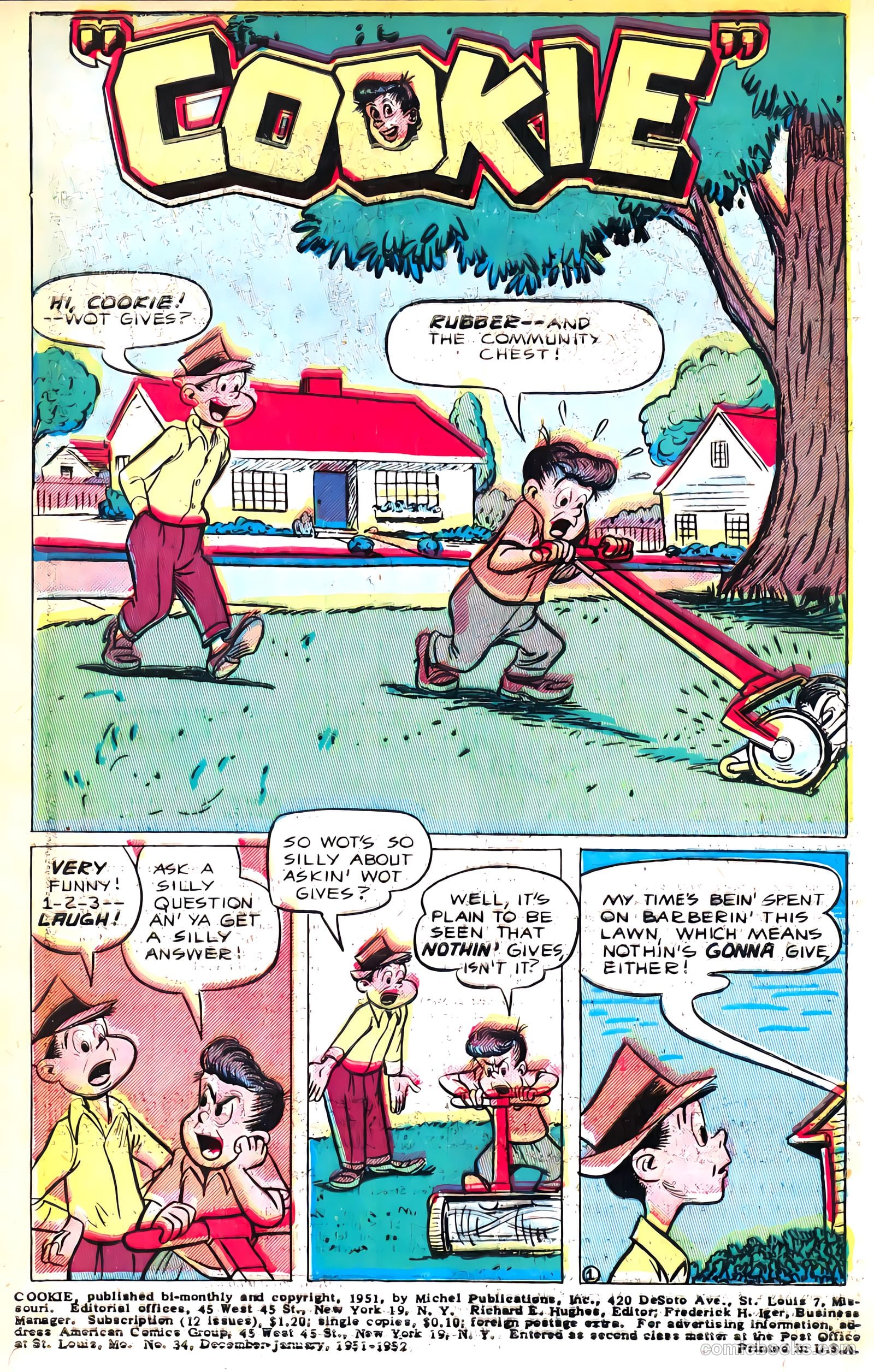 Cookie #34 (1951) — page 3 of 36
