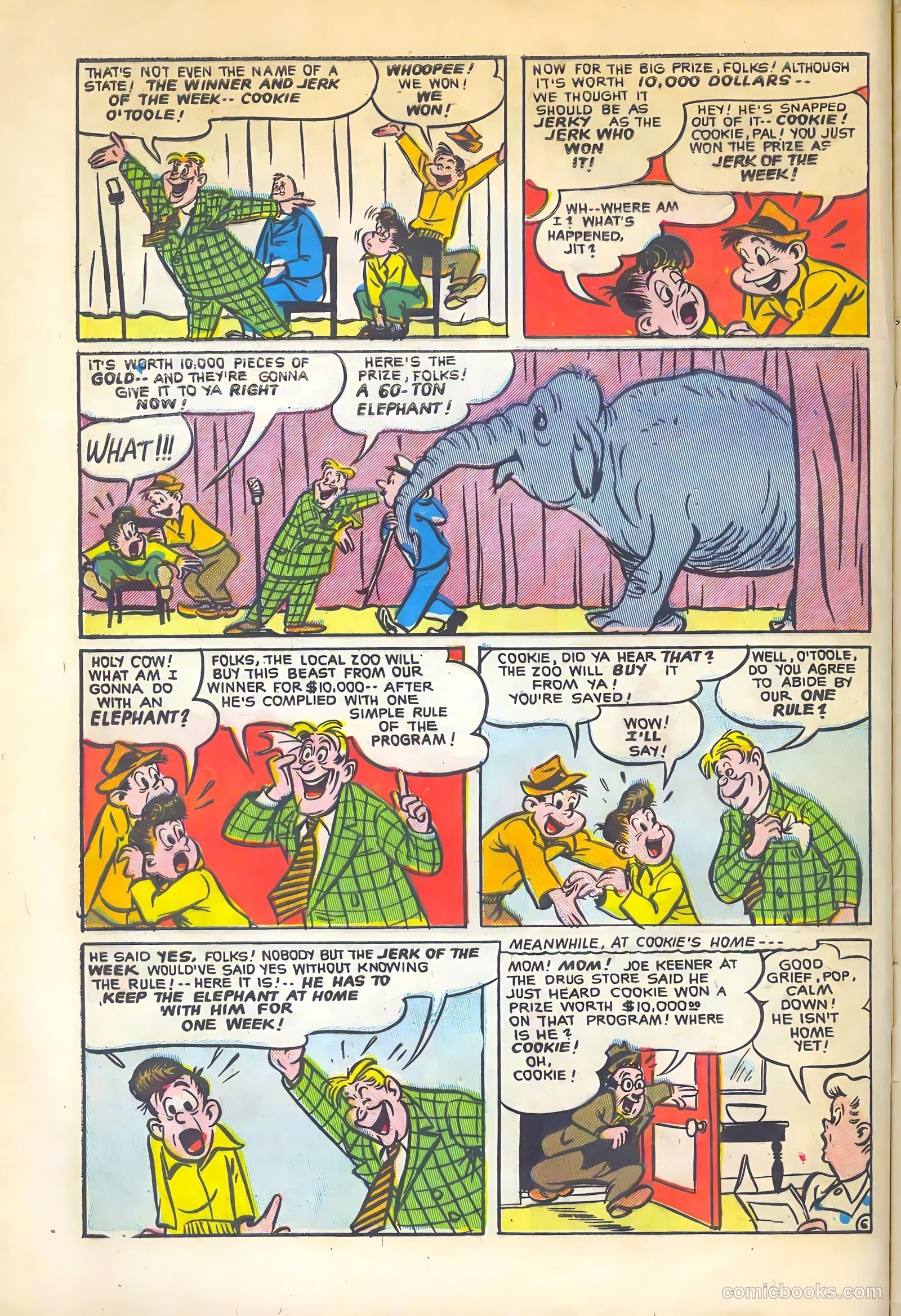 Cookie #36 (1952) — page 8 of 35