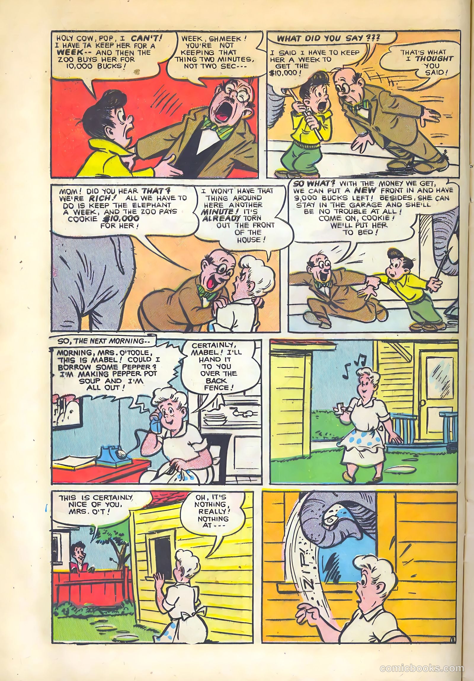 Cookie #36 (1952) — page 10 of 35