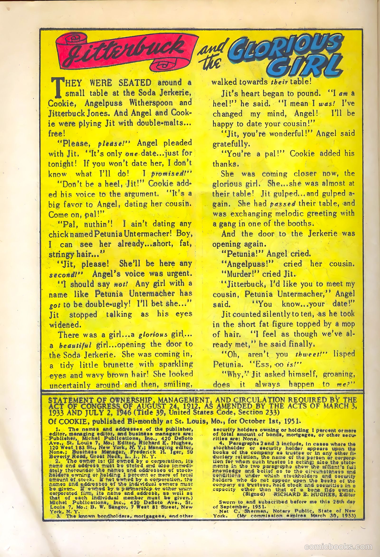 Cookie #36 (1952) — page 24 of 35