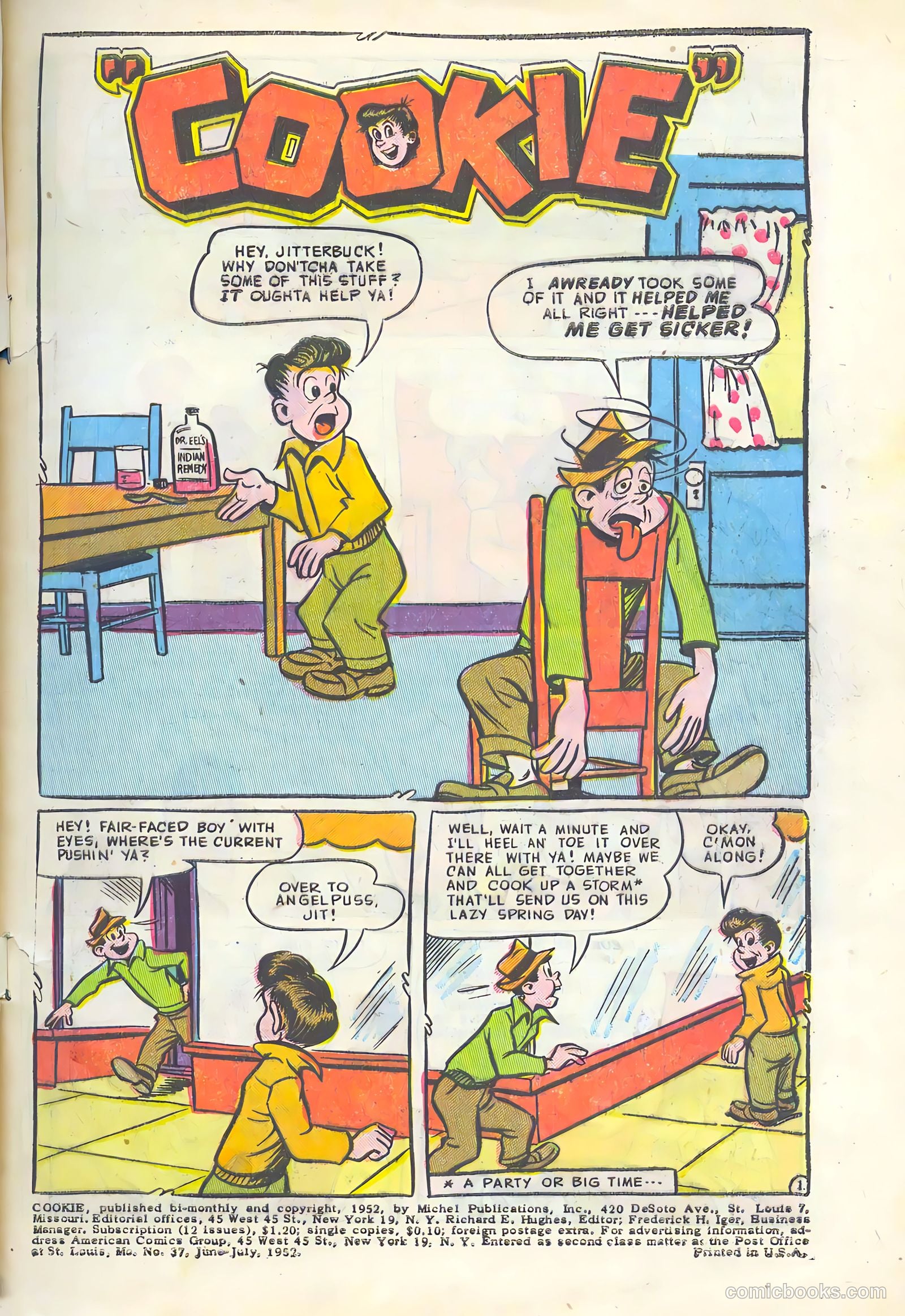 Cookie #37 (1952) — page 3 of 36