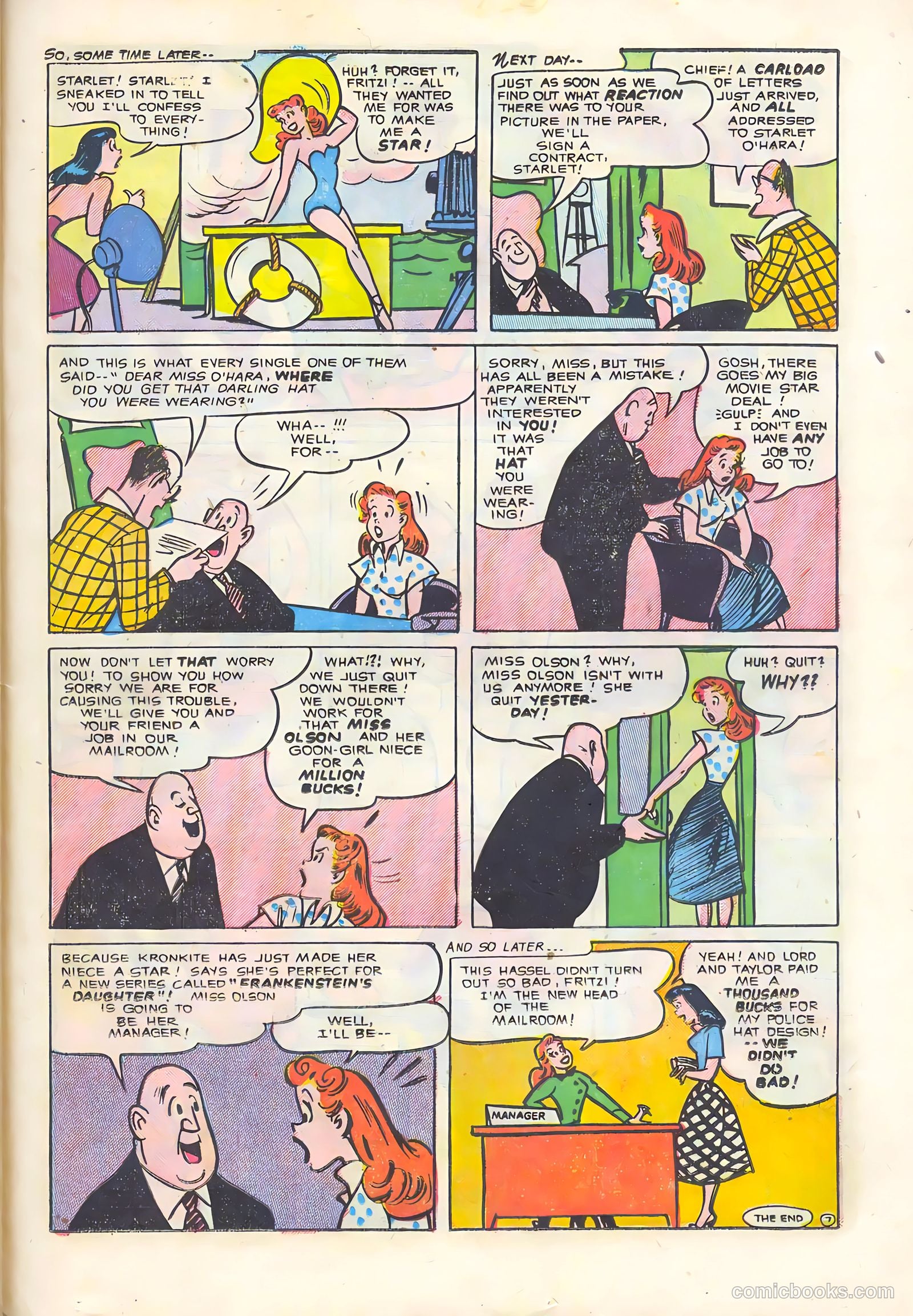 Cookie #37 (1952) — page 21 of 36