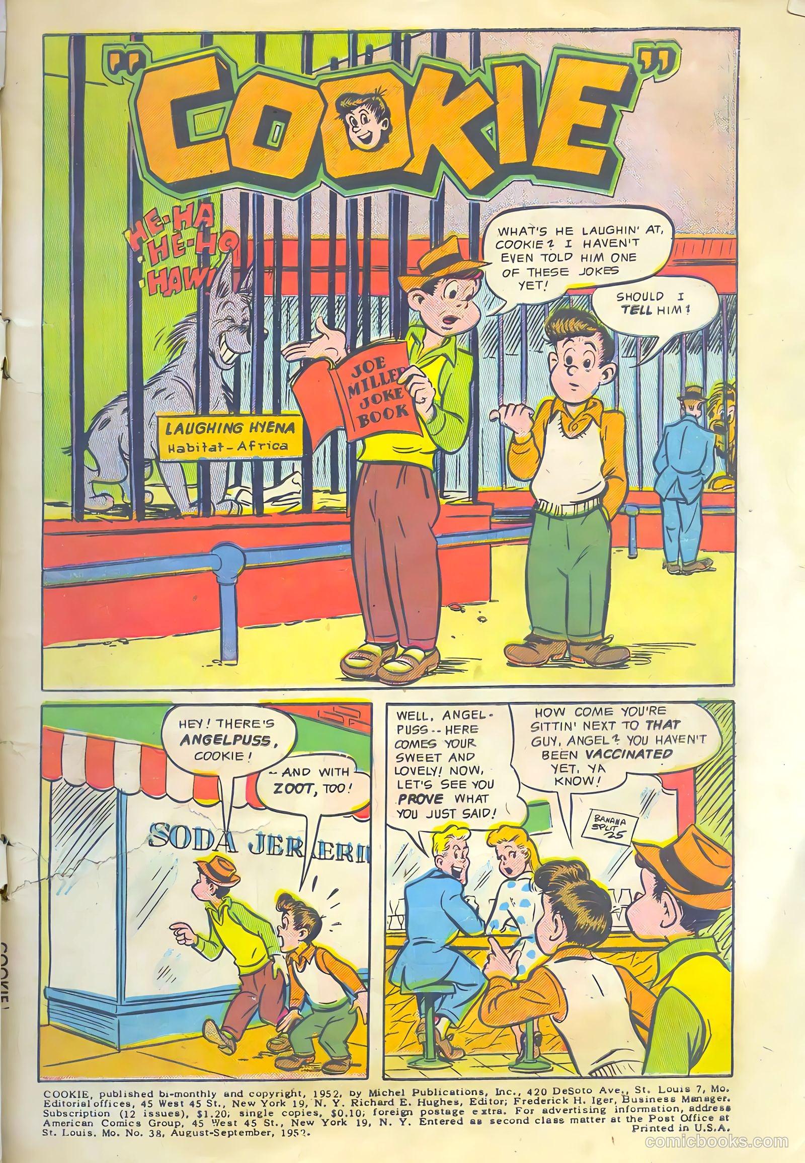 Cookie #38 (1952) — page 3 of 36