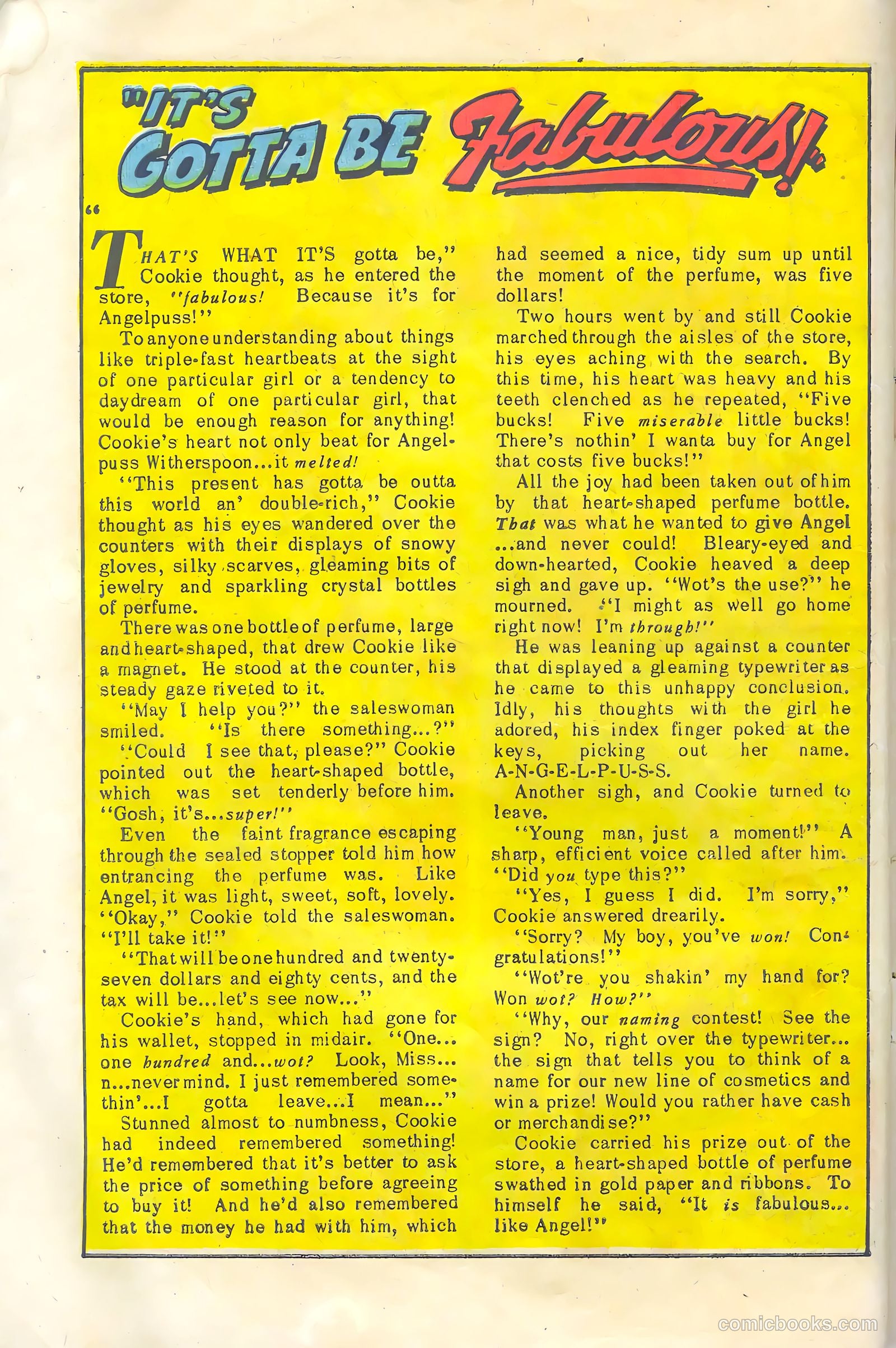 Cookie #38 (1952) — page 10 of 36