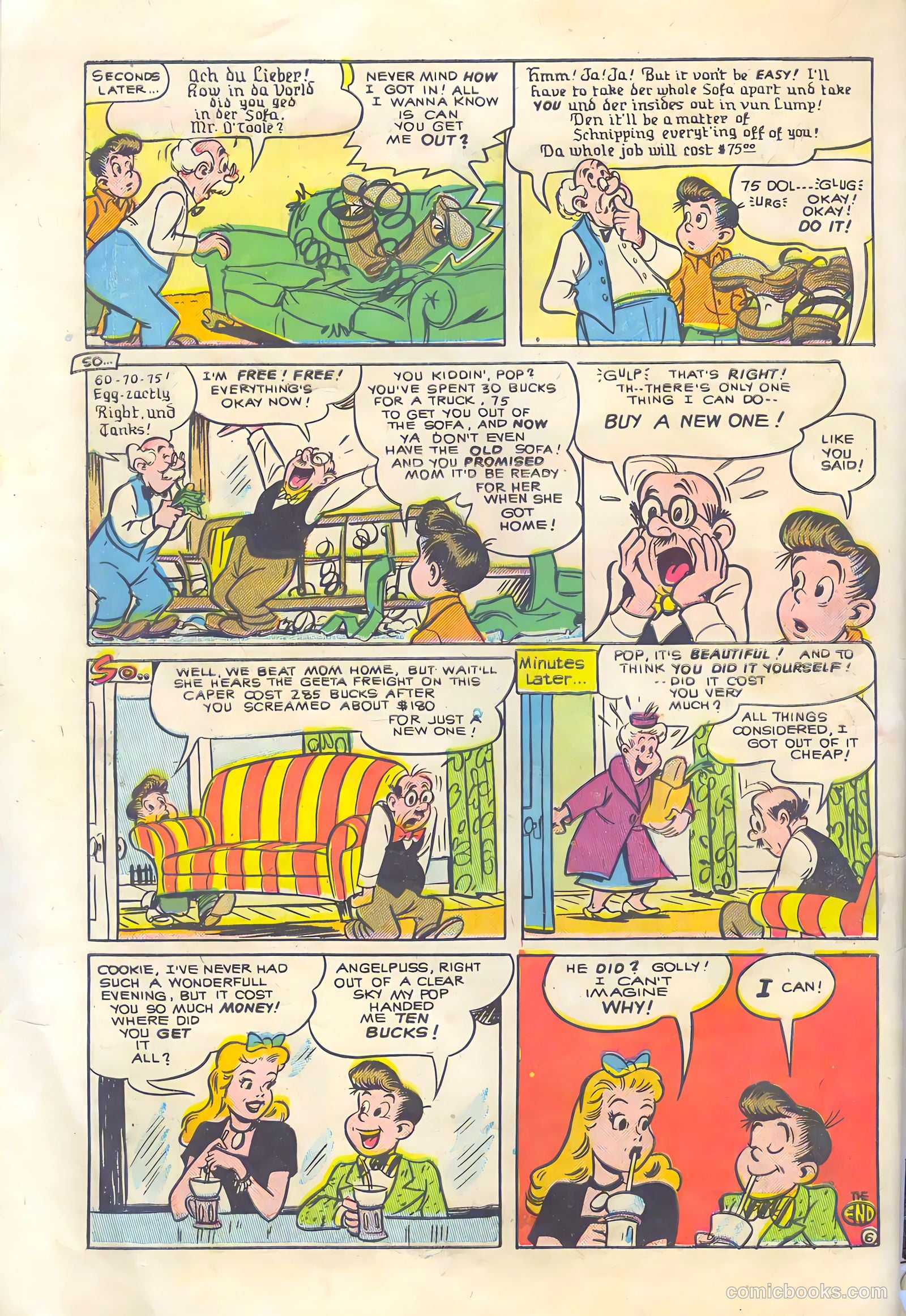 Cookie #38 (1952) — page 34 of 36