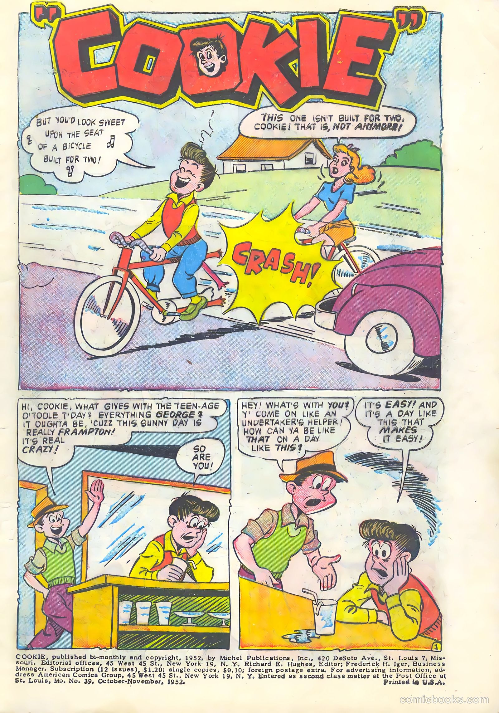 Cookie #39 (1952) — page 3 of 36