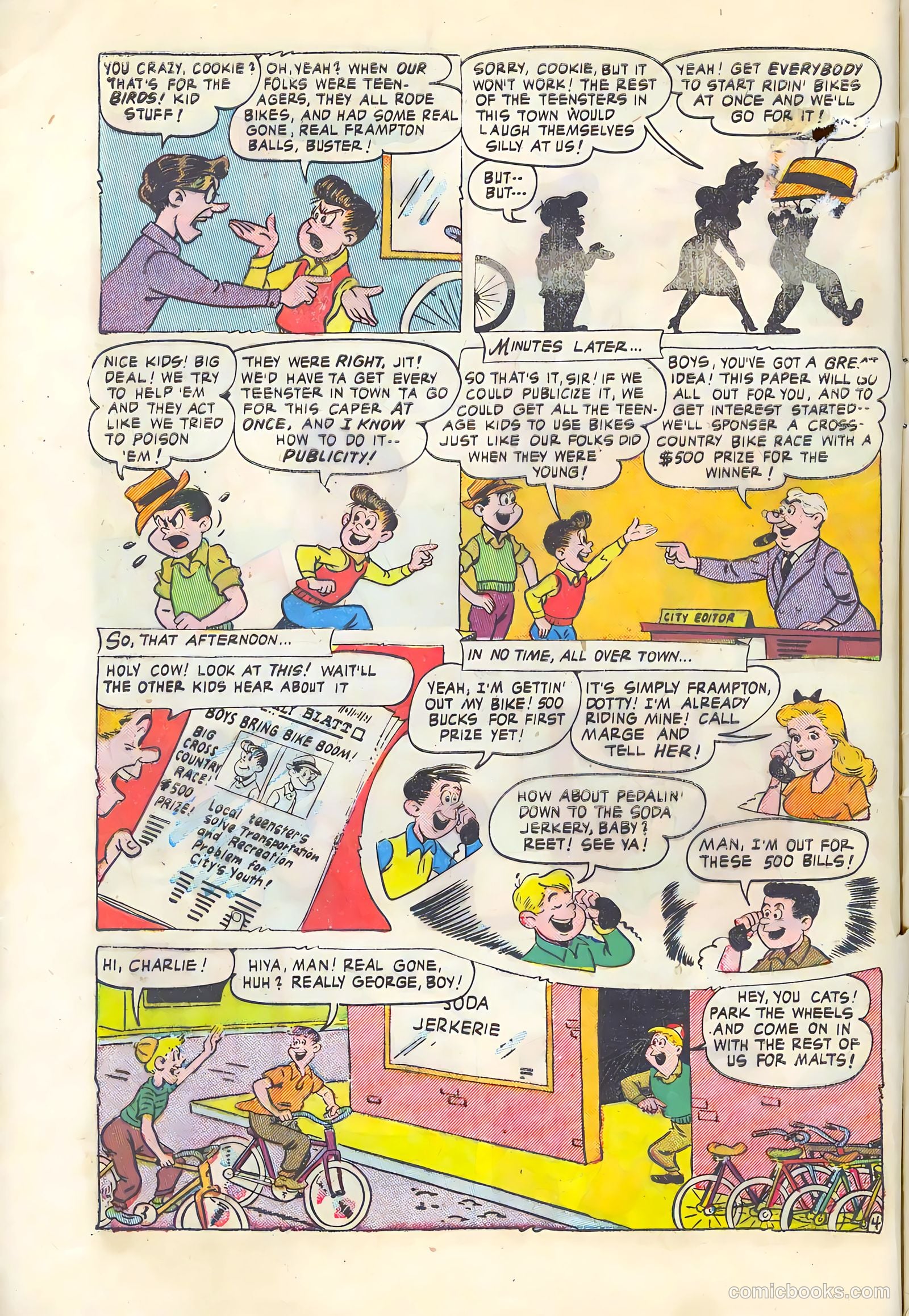 Cookie #39 (1952) — page 6 of 36