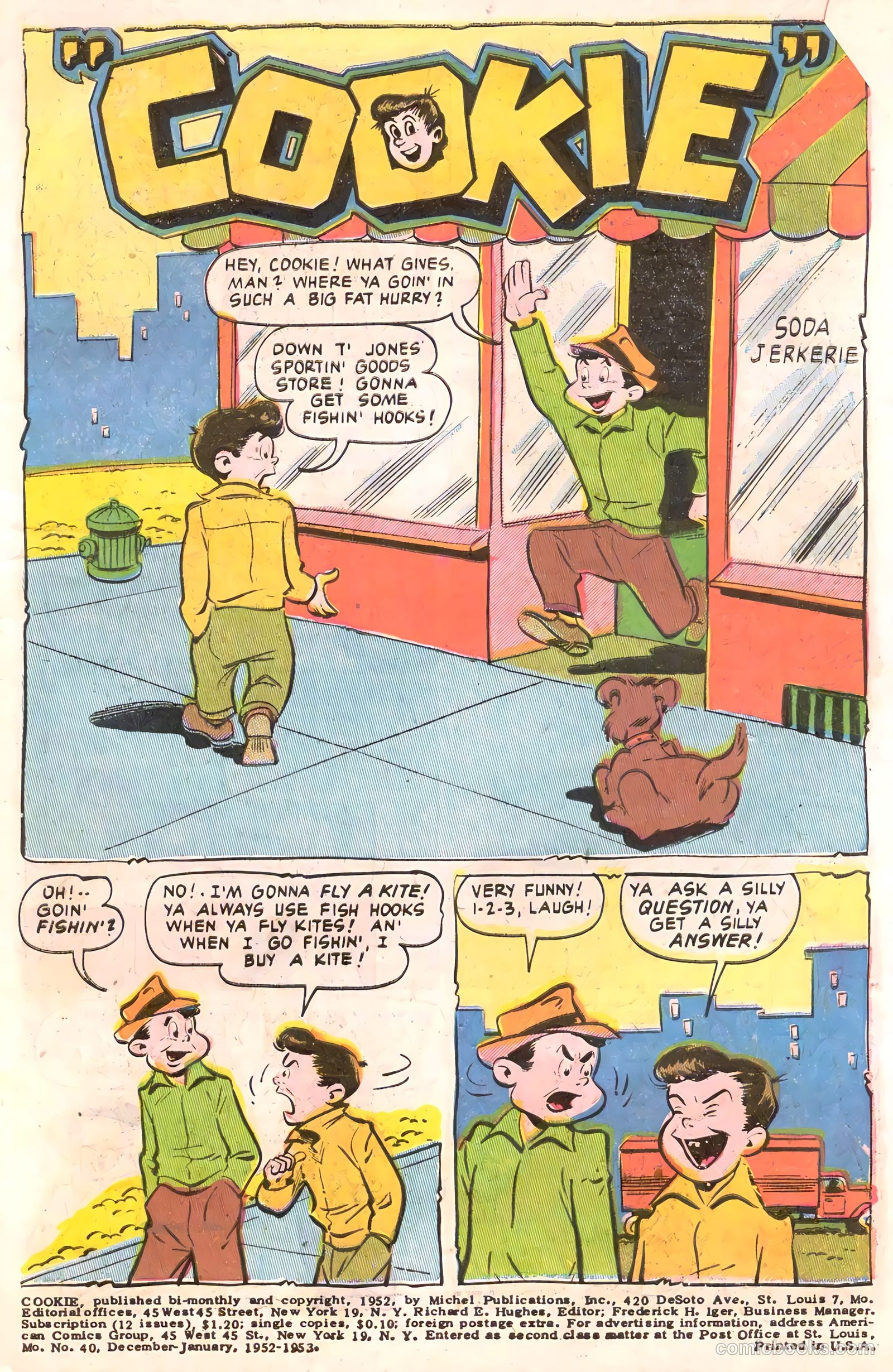 Cookie #40 (1952) — page 3 of 36