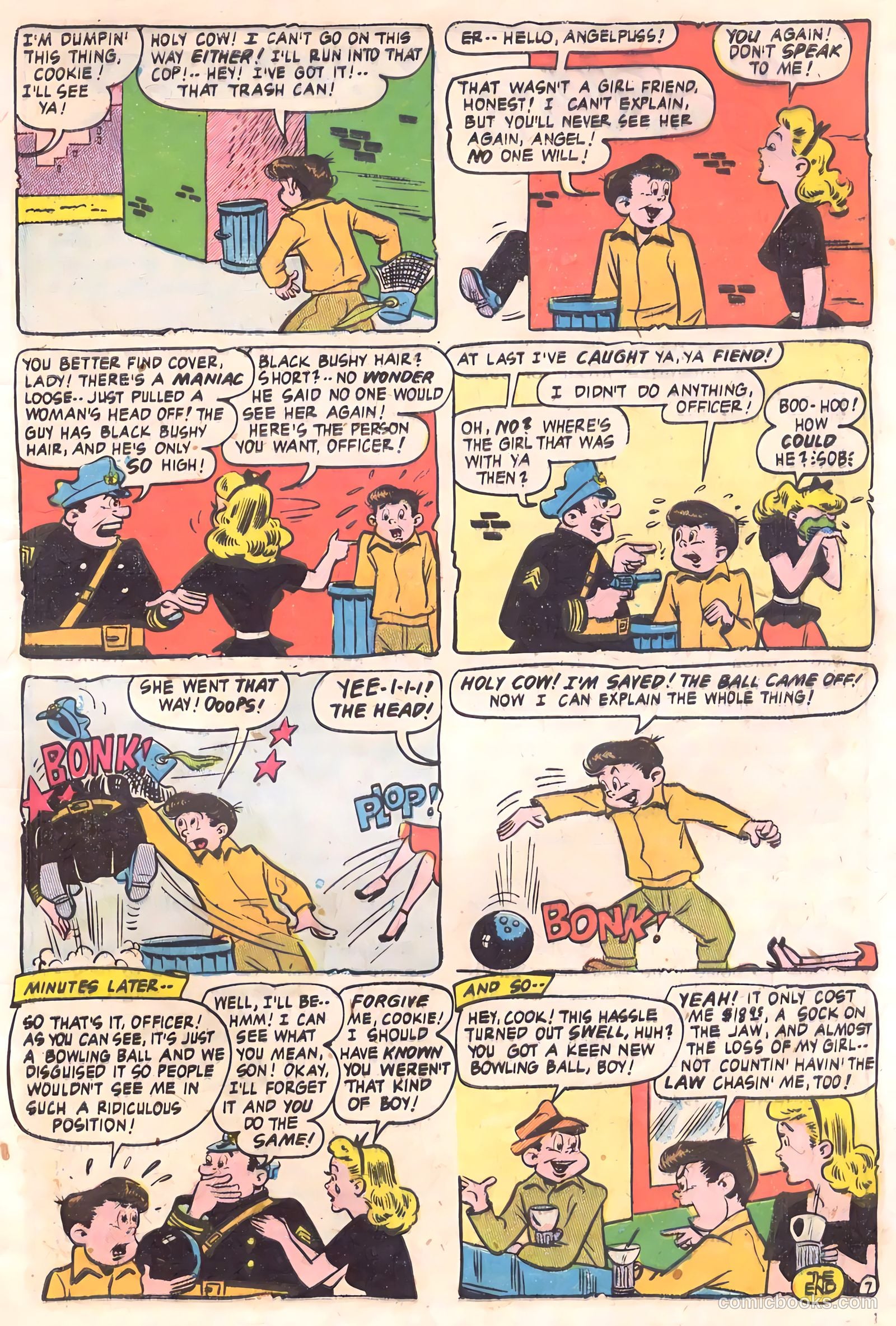 Cookie #40 (1952) — page 9 of 36