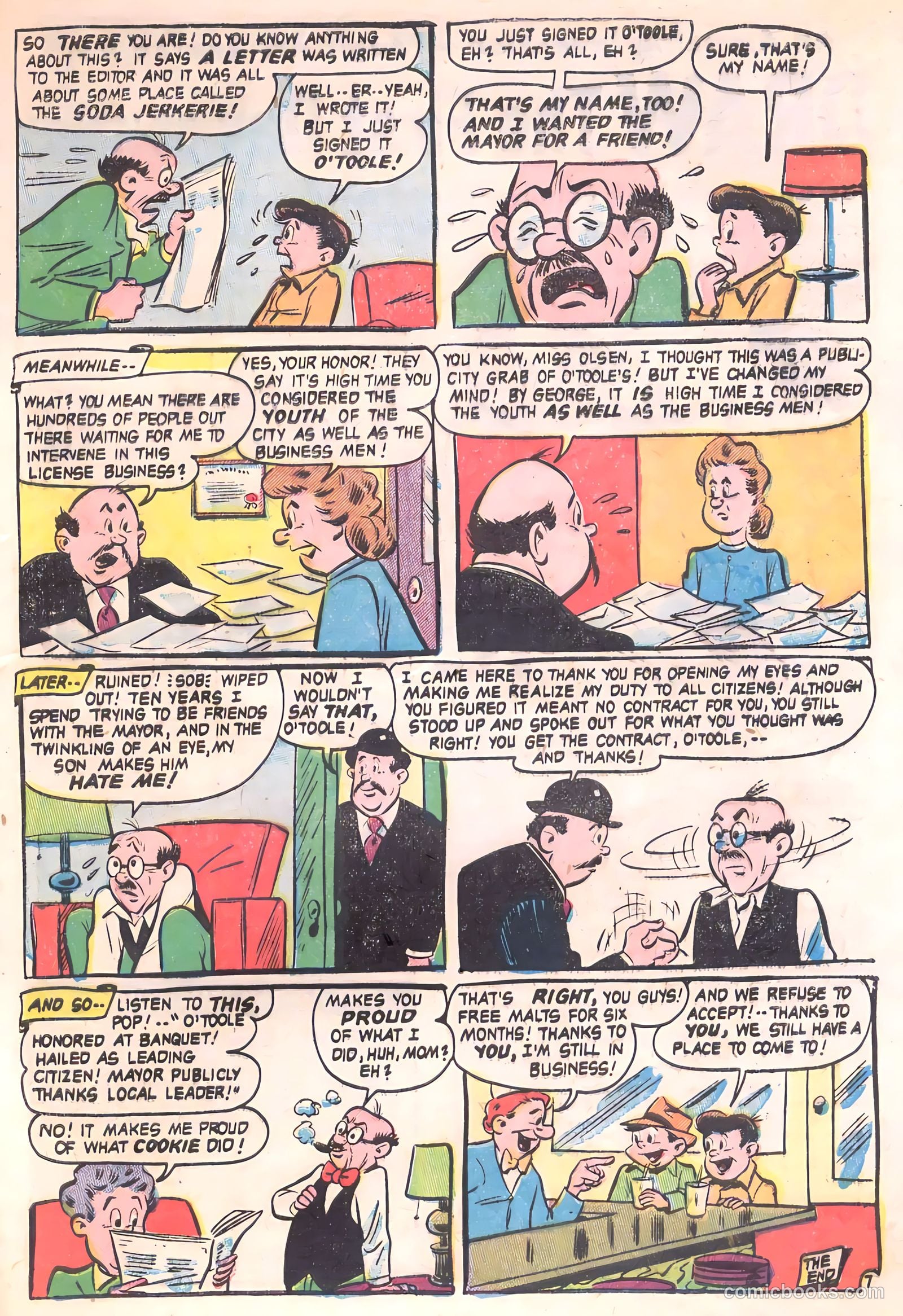 Cookie #40 (1952) — page 33 of 36