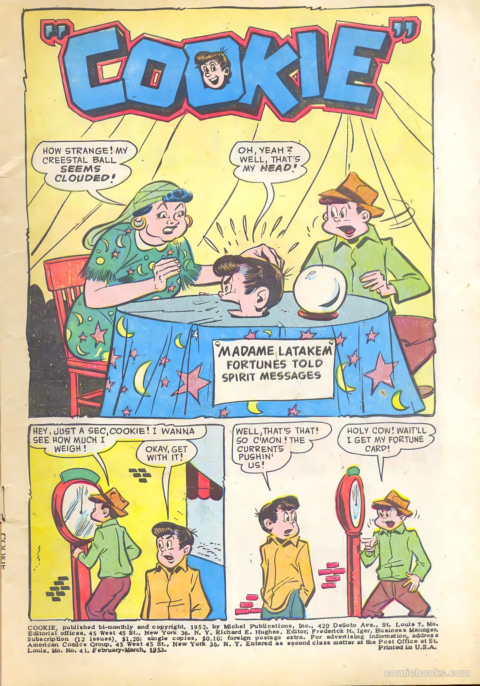 Cookie #41 (1953) — page 3 of 36