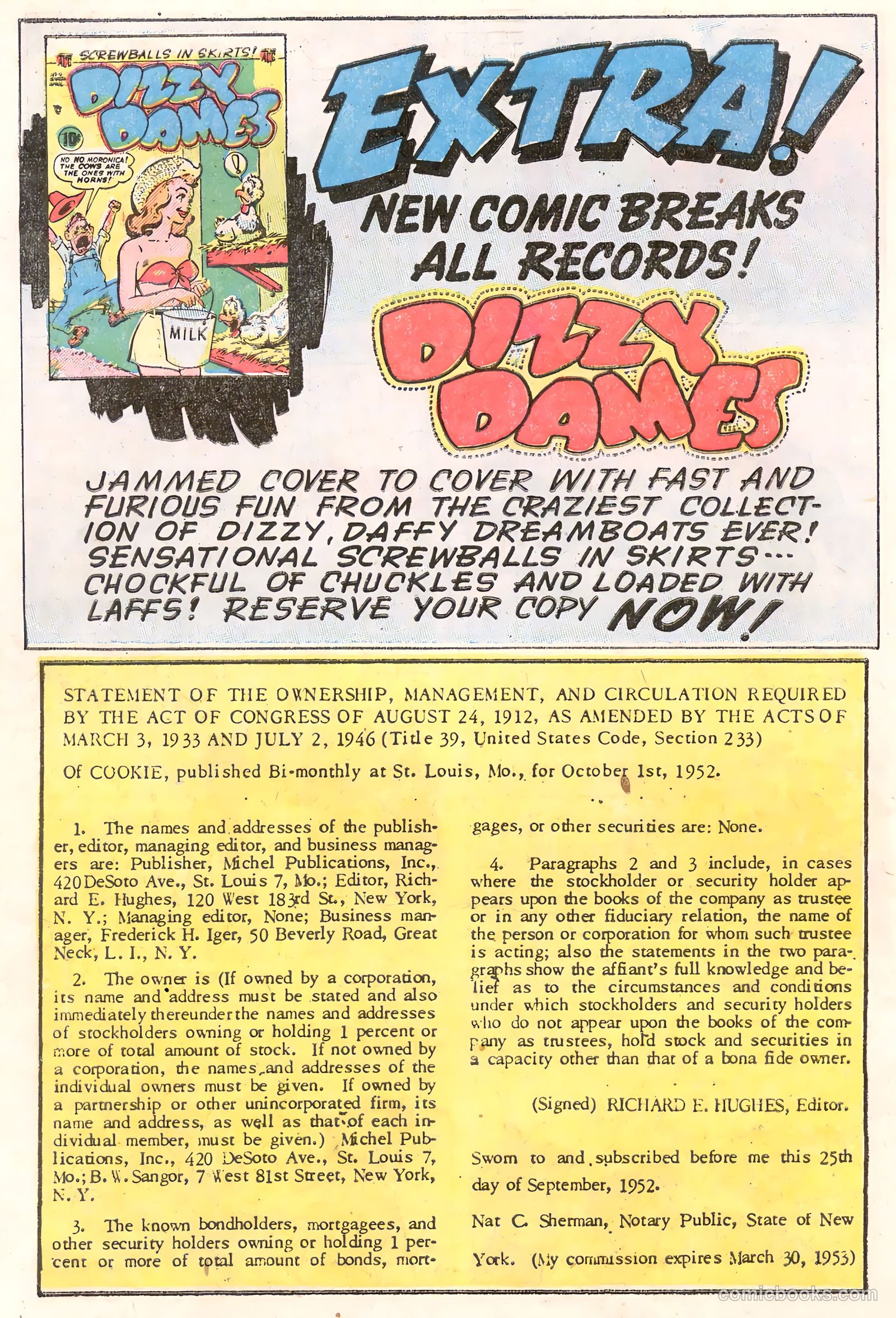 Cookie #42 (1953) — page 34 of 36