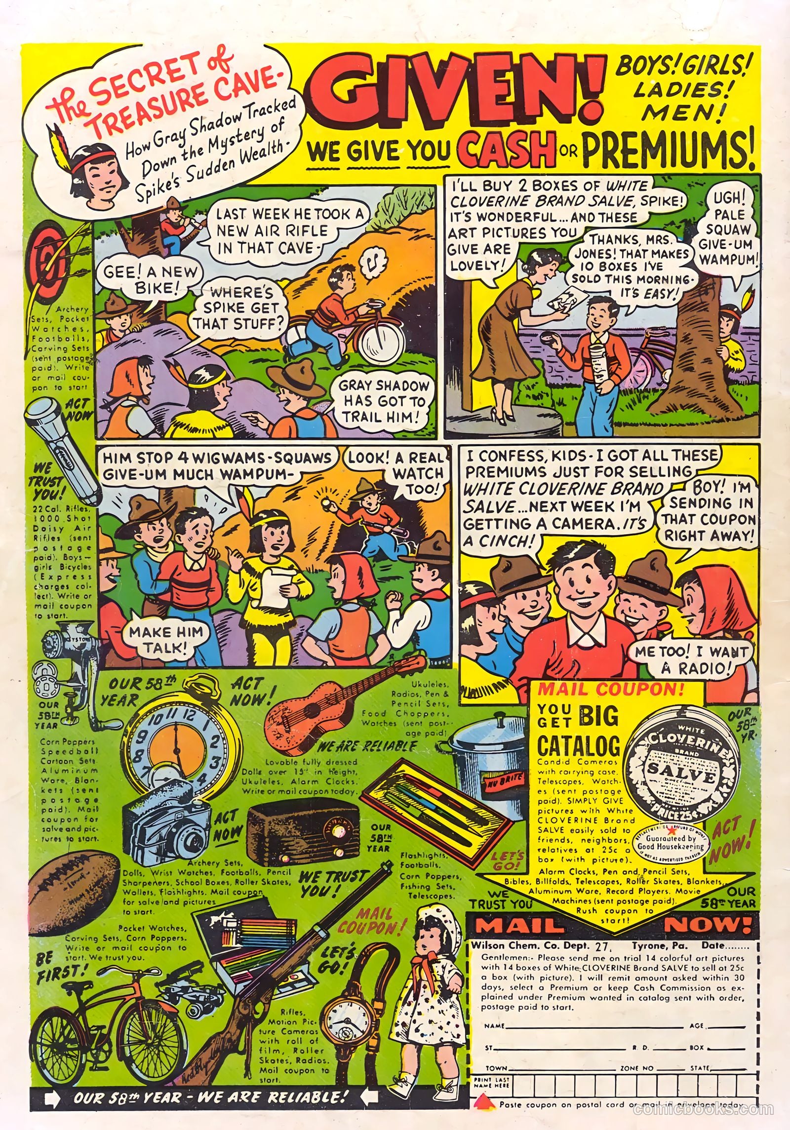Cookie #42 (1953) — page 36 of 36