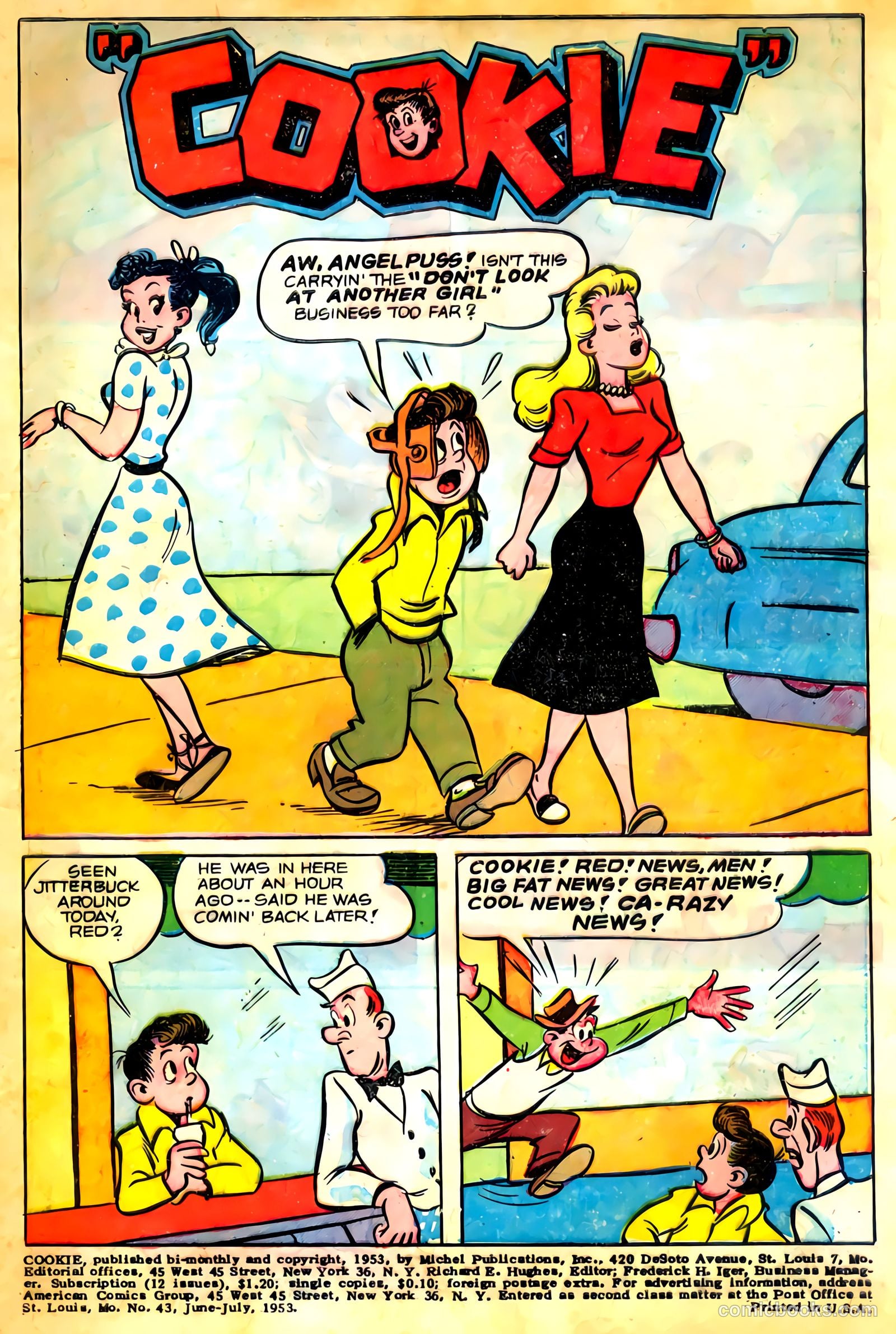 Cookie #43 (1953) — page 3 of 35
